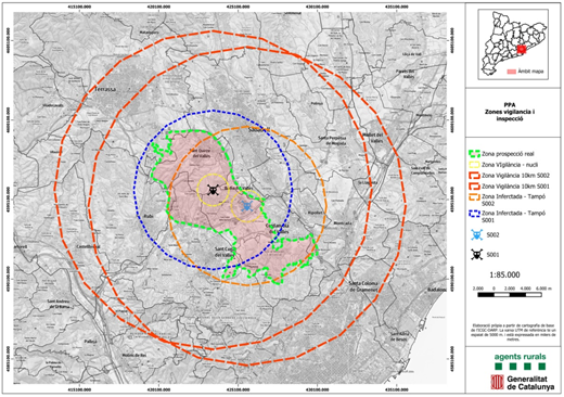 Mapa Font: Govern de Catalunya