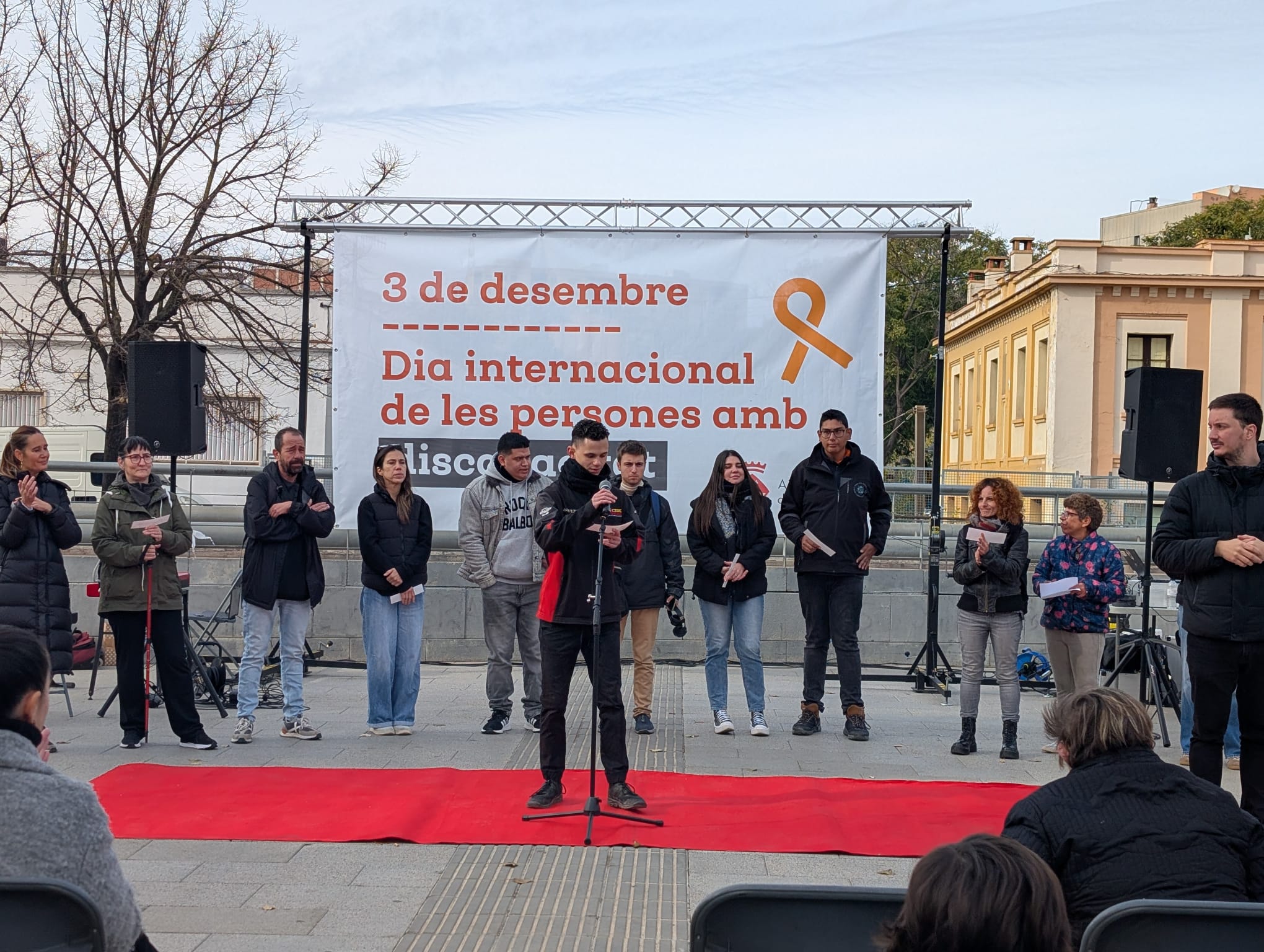 Rubí reivindica l'autonomia de les persones amb discapacitat. FOTO: Estela Luengo