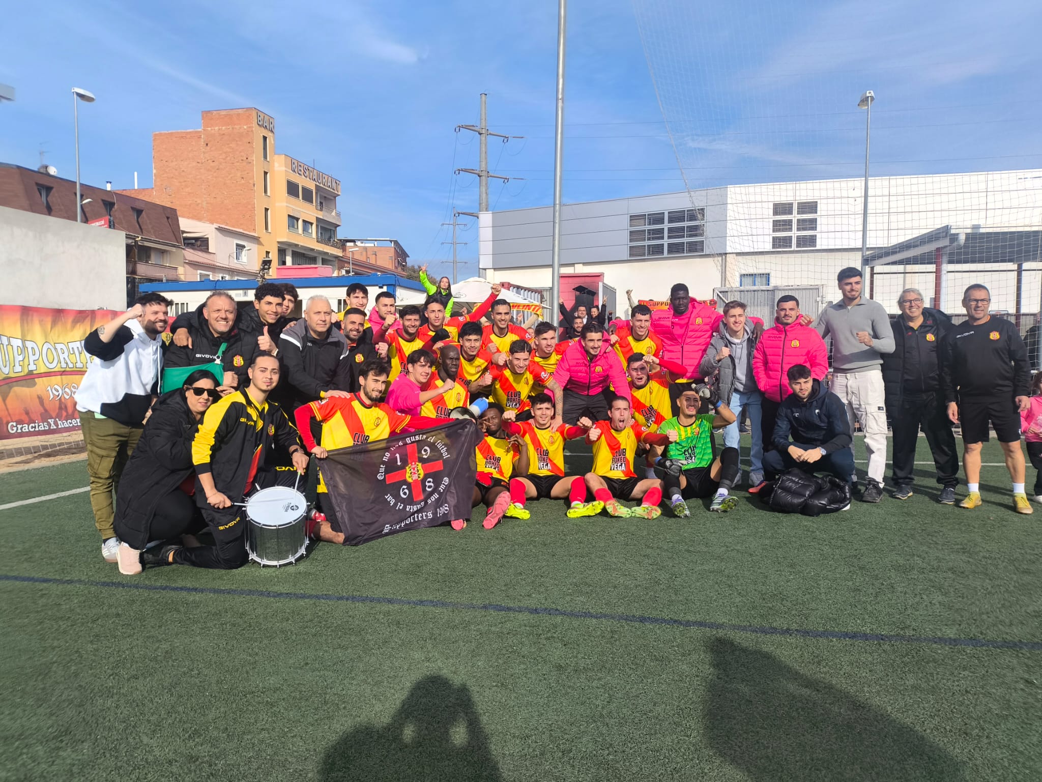 El Veinti es retroba amb la victòria gràcies al gol d'Izan Pérez. FOTO: Cedida