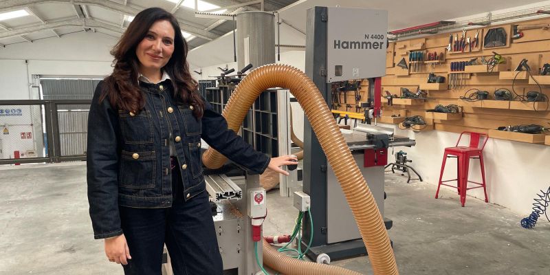 Montse Ramon a The CoMAKING Space. FOTO: Estela Luengo