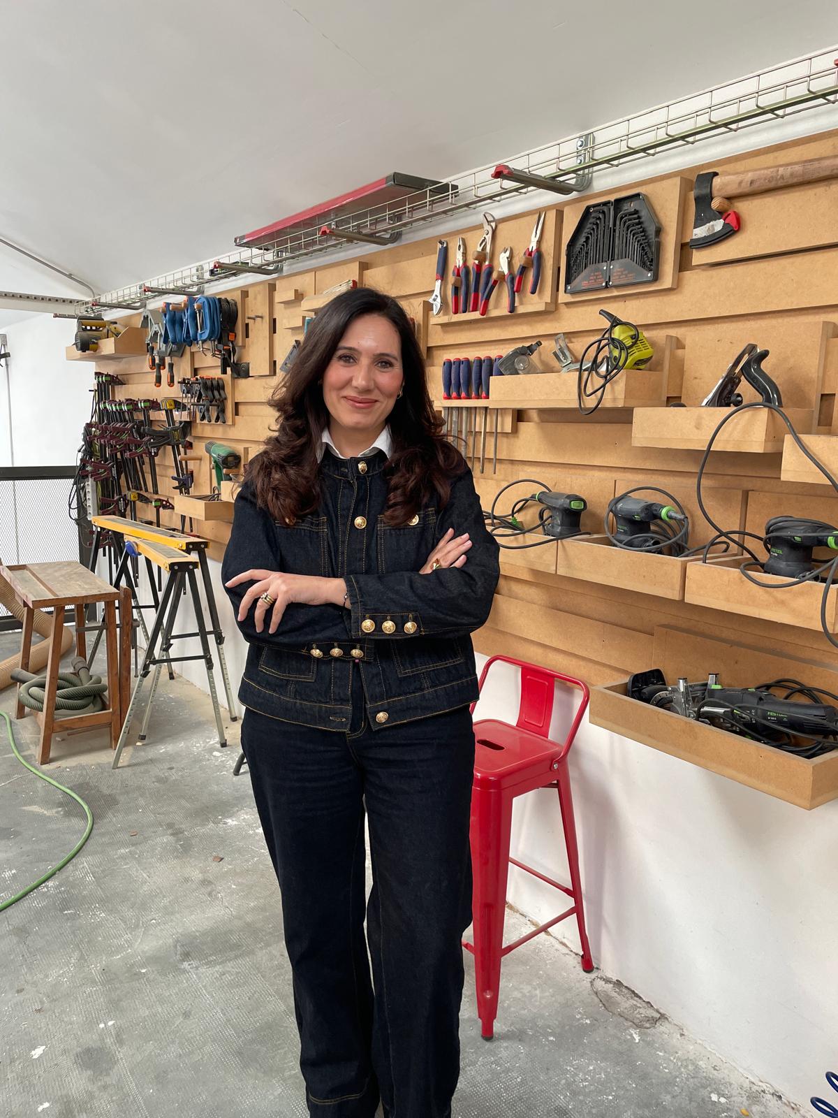 Montse Ramos a The CoMAKING Space. FOTO: Estela Luengo