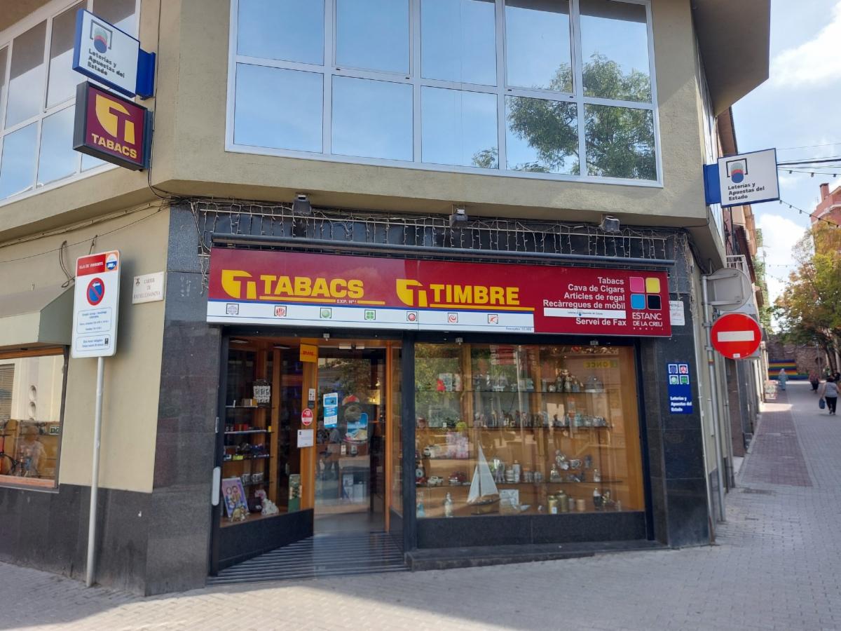 Cau a Rubí un segon premi de la Loteria Nacional al punt de venda 12.860, situat al carrer de la Creu núm. 1. FOTO: Loteria Nacional