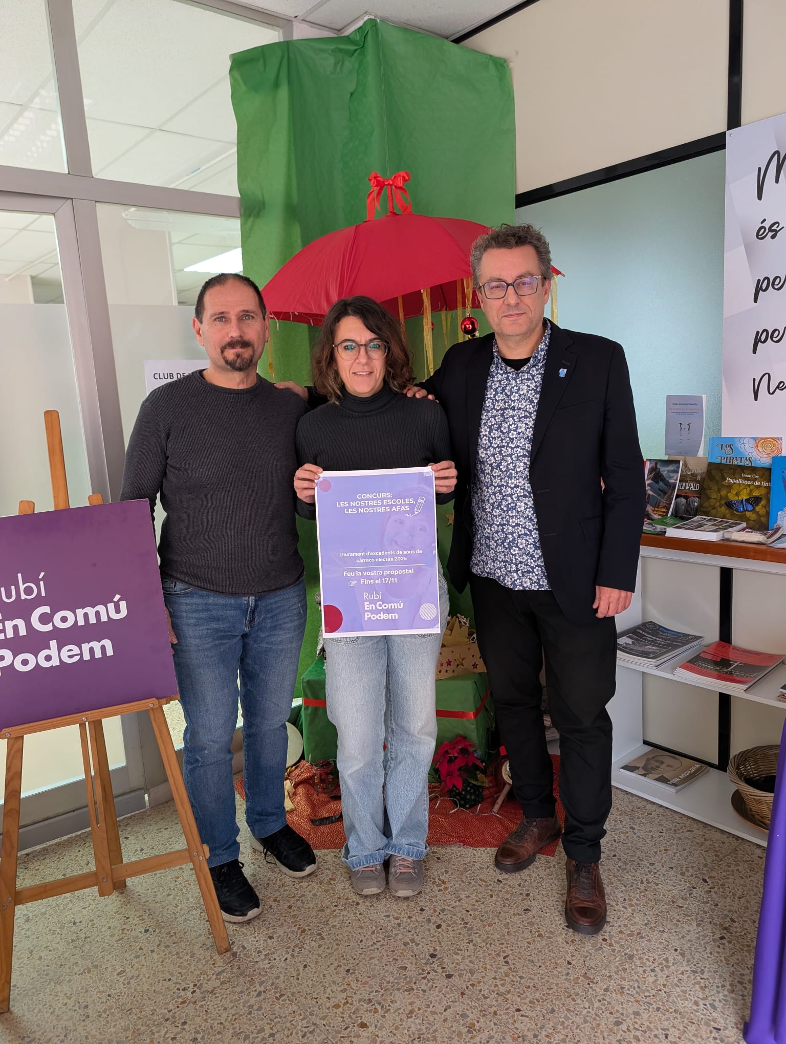 Les AFA de les escoles Montessori, Ramon Llull, Ca N’Alzamora i El Bosc rebran els excedents d’ECP. FOTO: Estela Luengo