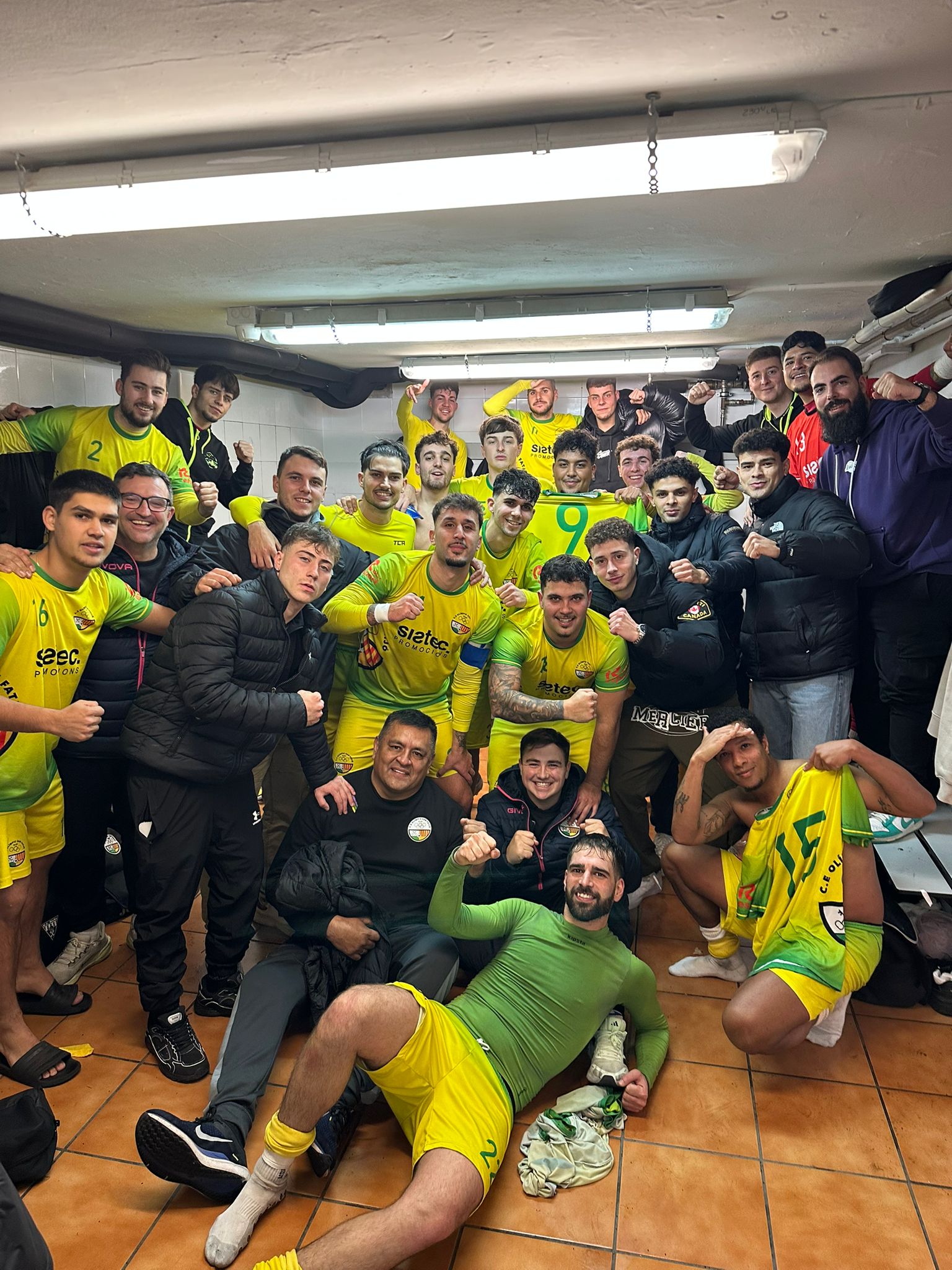 L'amateur B de l'Olímpic s'emporta una victòria molt necessària davant el Maurina Egara. FOTO: Cedida