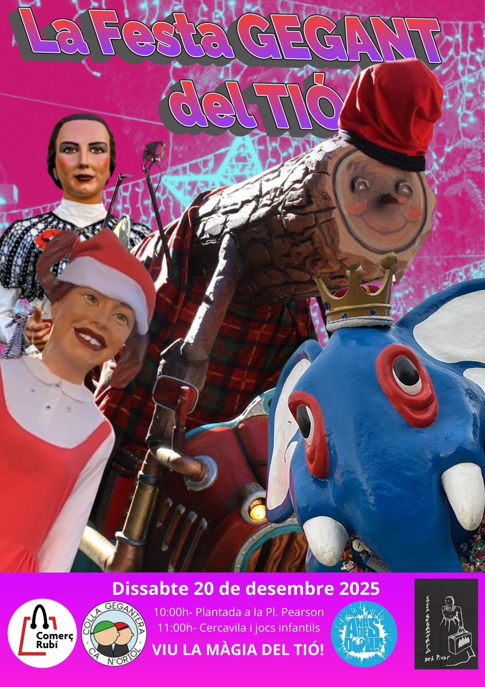 La Festa Gegant del Tió, una novetat d'enguany a la programació de Nadal