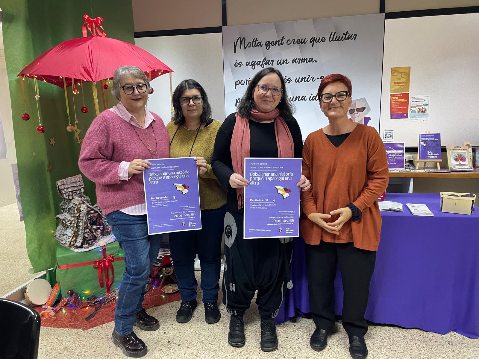 Ja està oberta la convocatòria per participar en la revista 'Vivències de Dona'. FOTO: Estela Luengo