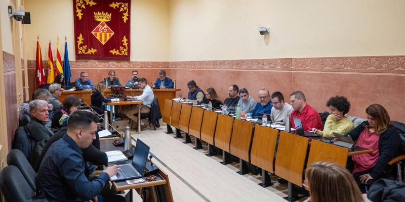 Ple municipal de desembre del 2025. FOTO: Ajuntament de Rubí - Localpres
