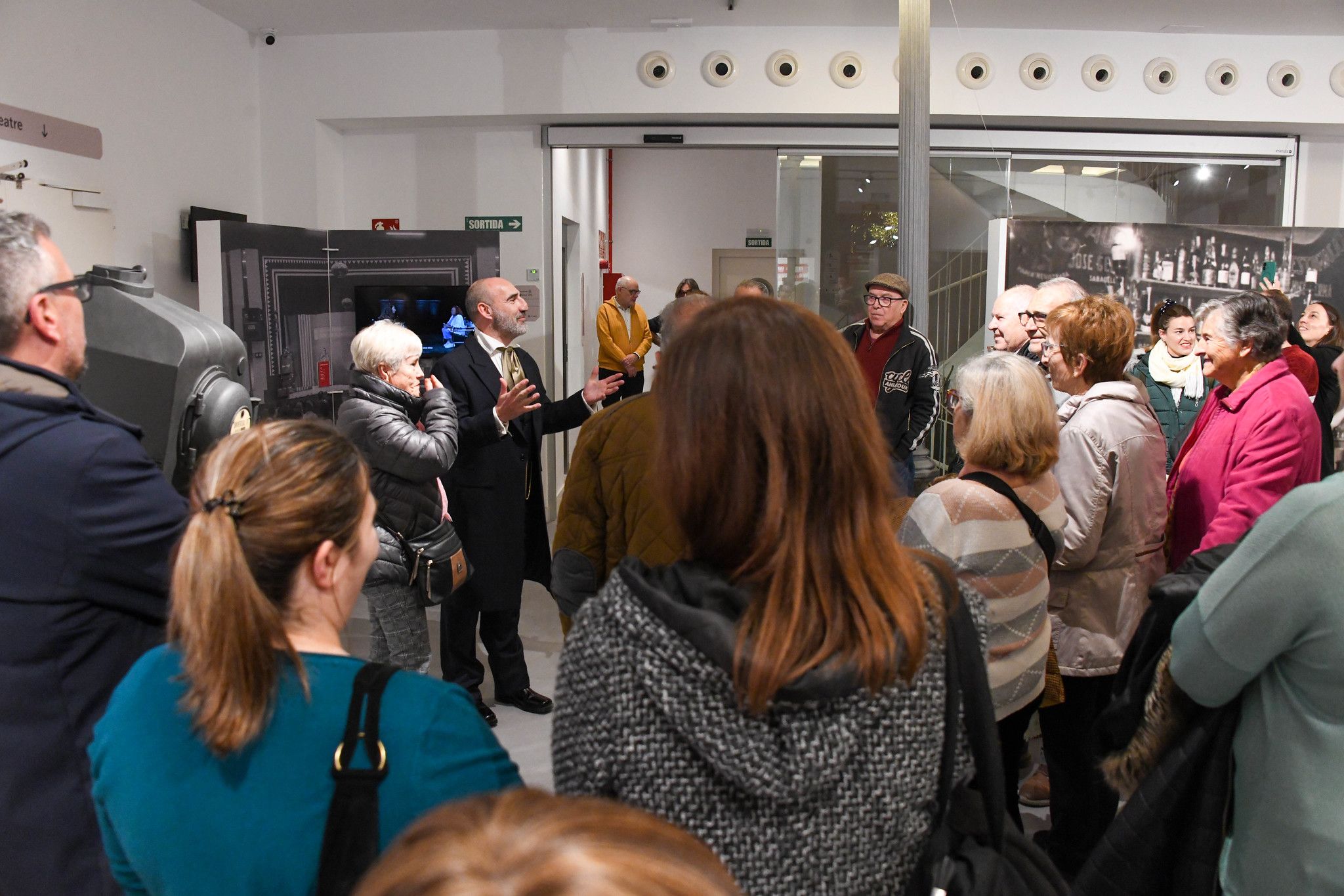 Una de les visites dramatitzades al Casino de Rubí FOTO: Ajuntament de Rubí