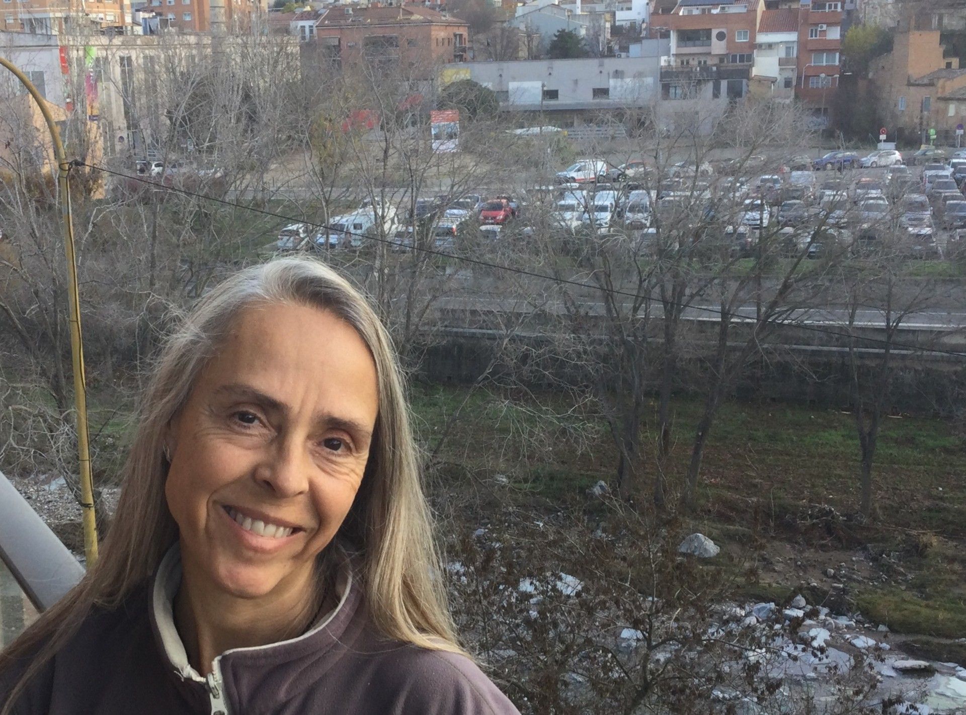 Mercè Botella, cofundadora de Som Connexió a la seva ciutat de residència, Rubí. FOTO: Cedida