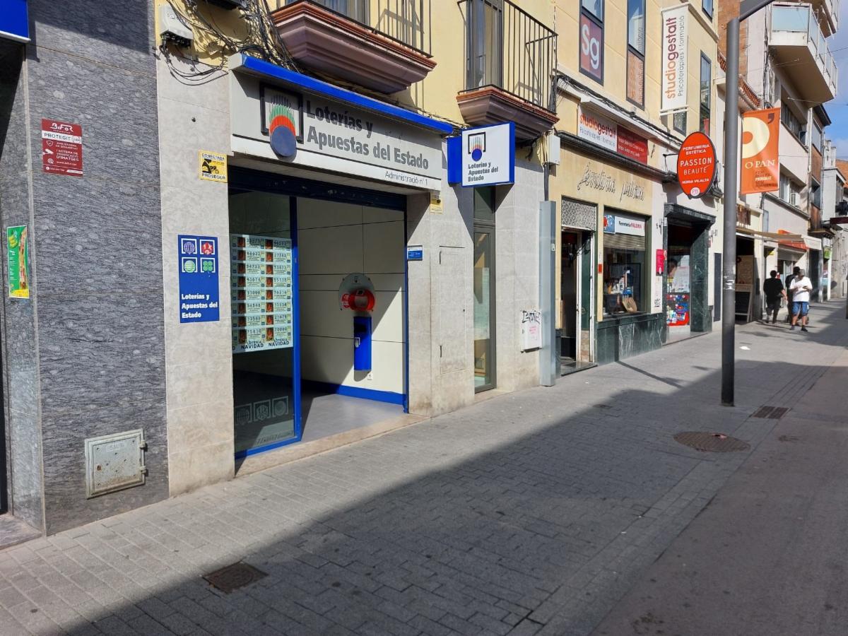 L'administració on s'ha venut el Primer Premi de la Loteria del Nen 2026 FOTO: Loterías