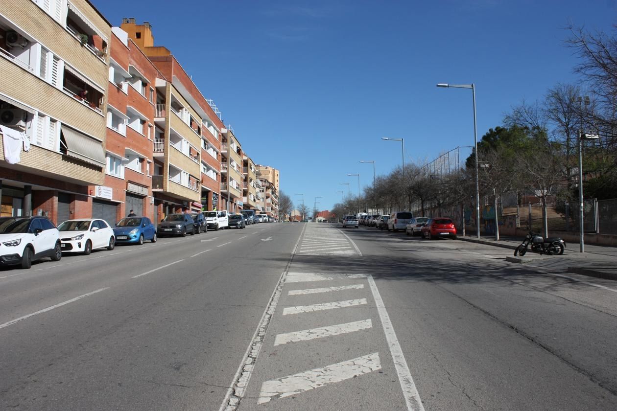 Les obres de pacificació de l’avinguda de l’Estatut començaran el 12 de gener. FOTO: Ajuntament de Rubí