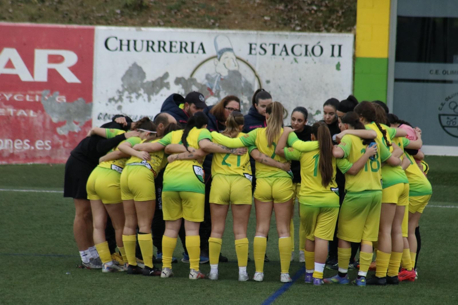 Victòria important per al femení de l'Olímpic Can Fatjó. FOTO: Olímpic Can Fatjó/Cedida