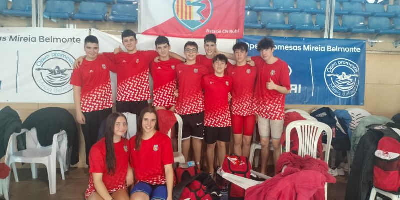 el Club va ser present aquest diumenge a l’Open Promeses Mireia Belmonte. FOTO: CN Rubí/Cedida