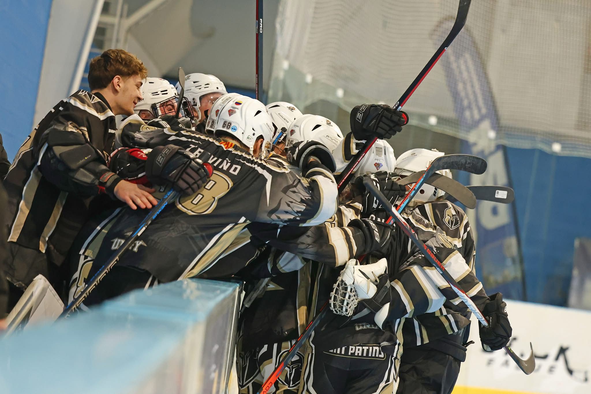 El Cent Patins, subcampió de la Copa del Rei d’hoquei línia. FOTO: Cedida / Cent Patins