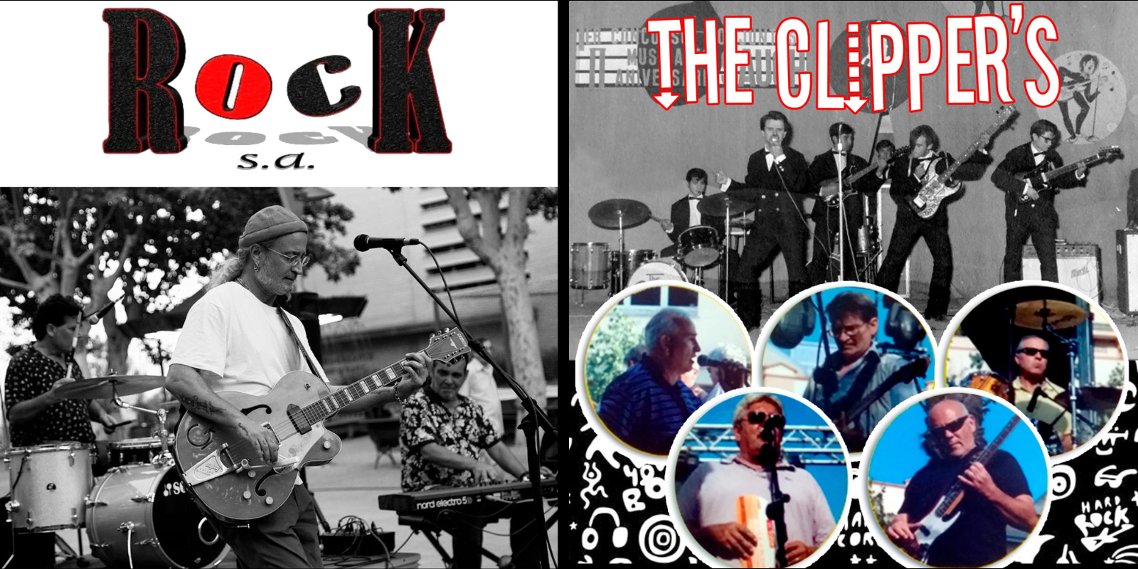 Cap de setmana musical a l'Espai sociocultural L'Aurora amb Rock S.A. i The Clipper’s