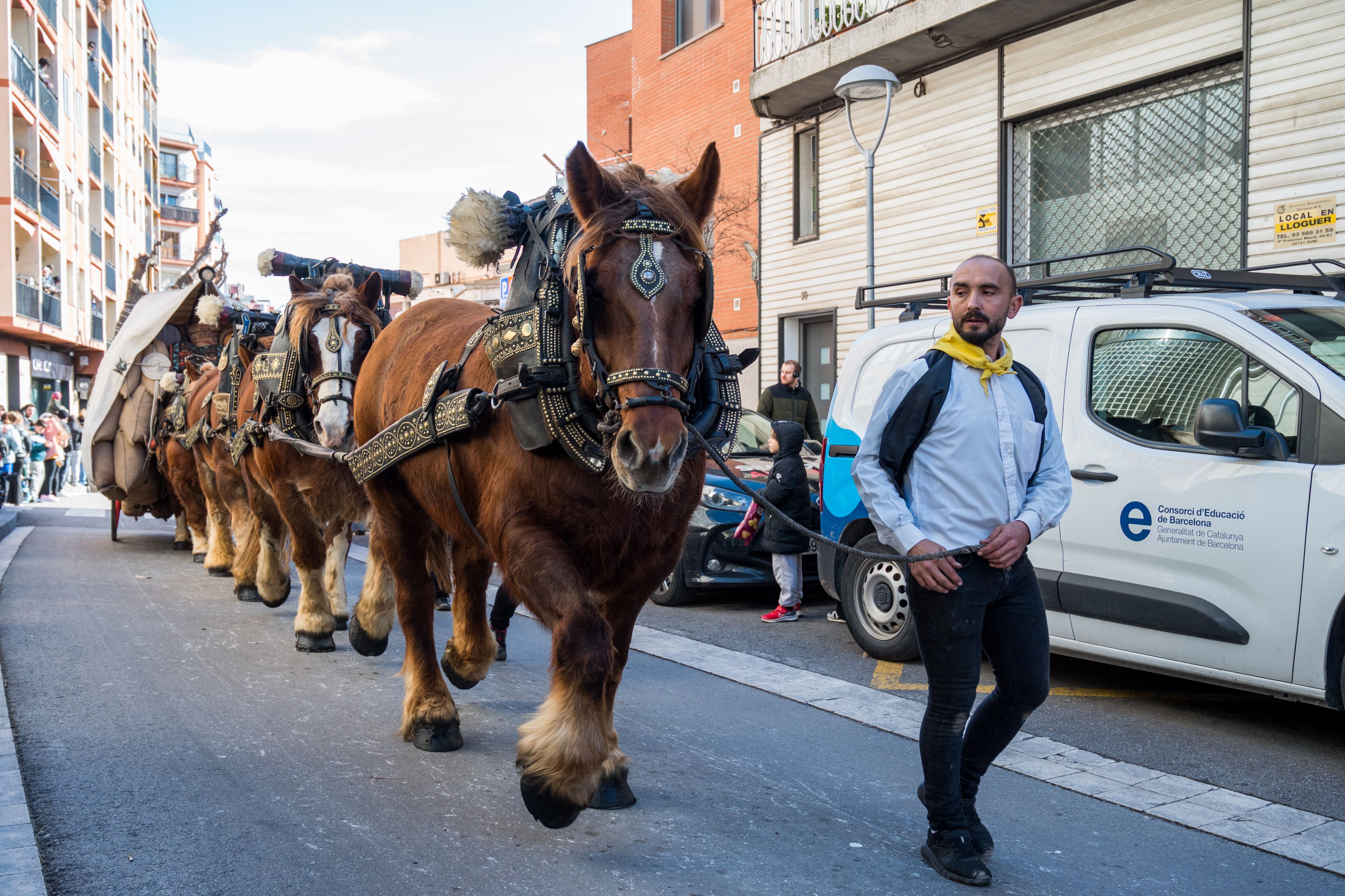 Rua dels Tres Tombs a Rubí 2026 FOTO: Carmelo Jiménez