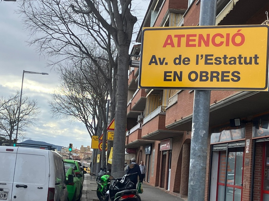 Pacificar l’avinguda de l’Estatut per transformar Rubí. FOTO: Jesús A. Mairal