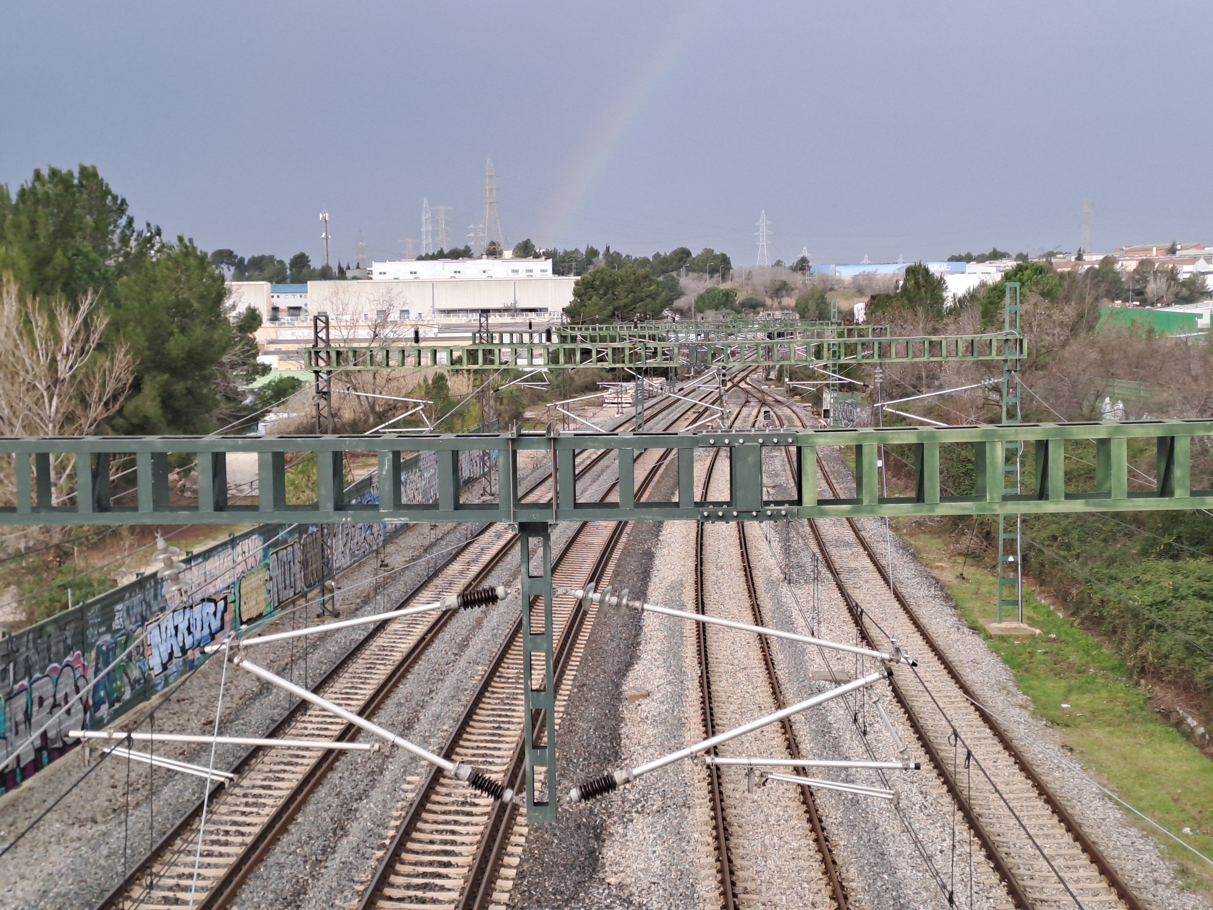 Estació Rubí-Can Vallhonrat de Renfe Rodalies per on passa l'R8. FOTO: Redacció TOT Rubí