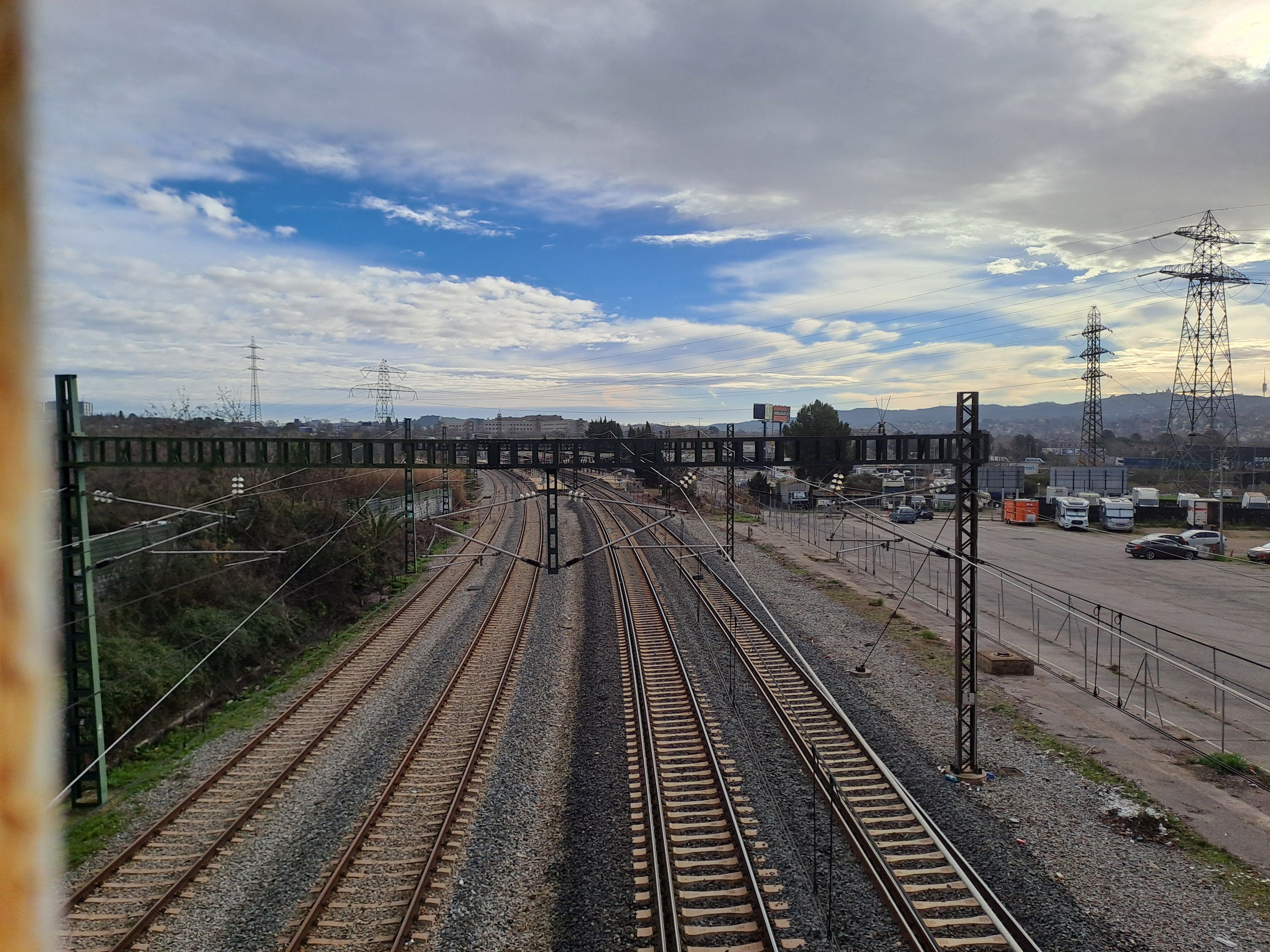 Estació Rubí-Can Vallhonrat de Renfe Rodalies per on passa l'R8. FOTO: Redacció TOT Rubí