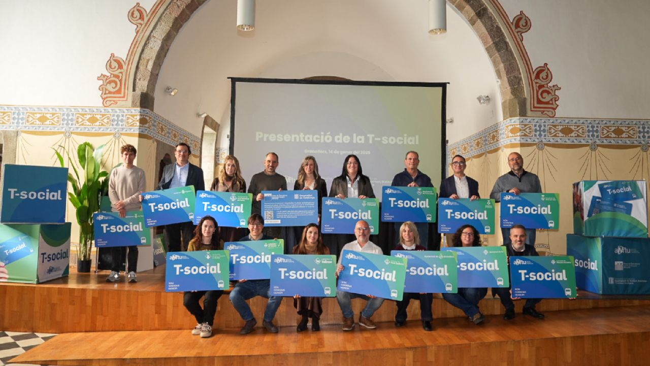 21 municipis s'adhereixen a la nova T-Social FOTO: Territori