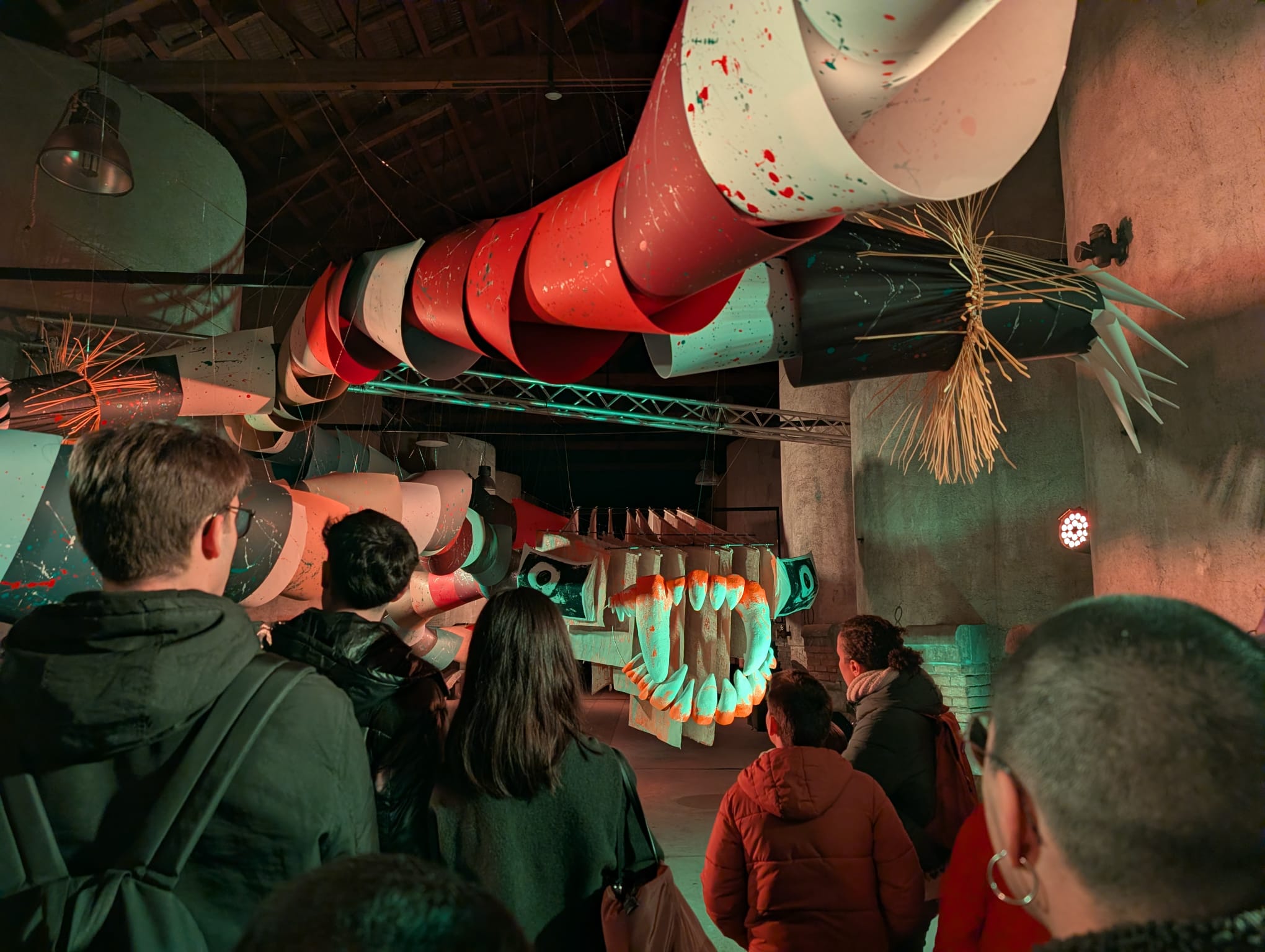 Un moment de la visita guiada. FOTO: Redacció TOT Rubí