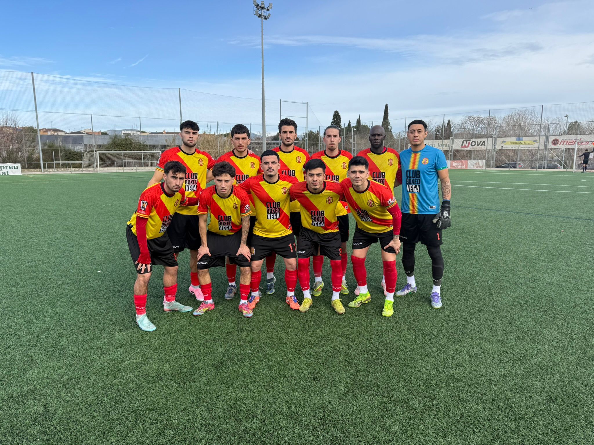 El Martorell s’imposa al Veinti en un partit intens marcat per la polèmica arbitral. FOTO: Cedida