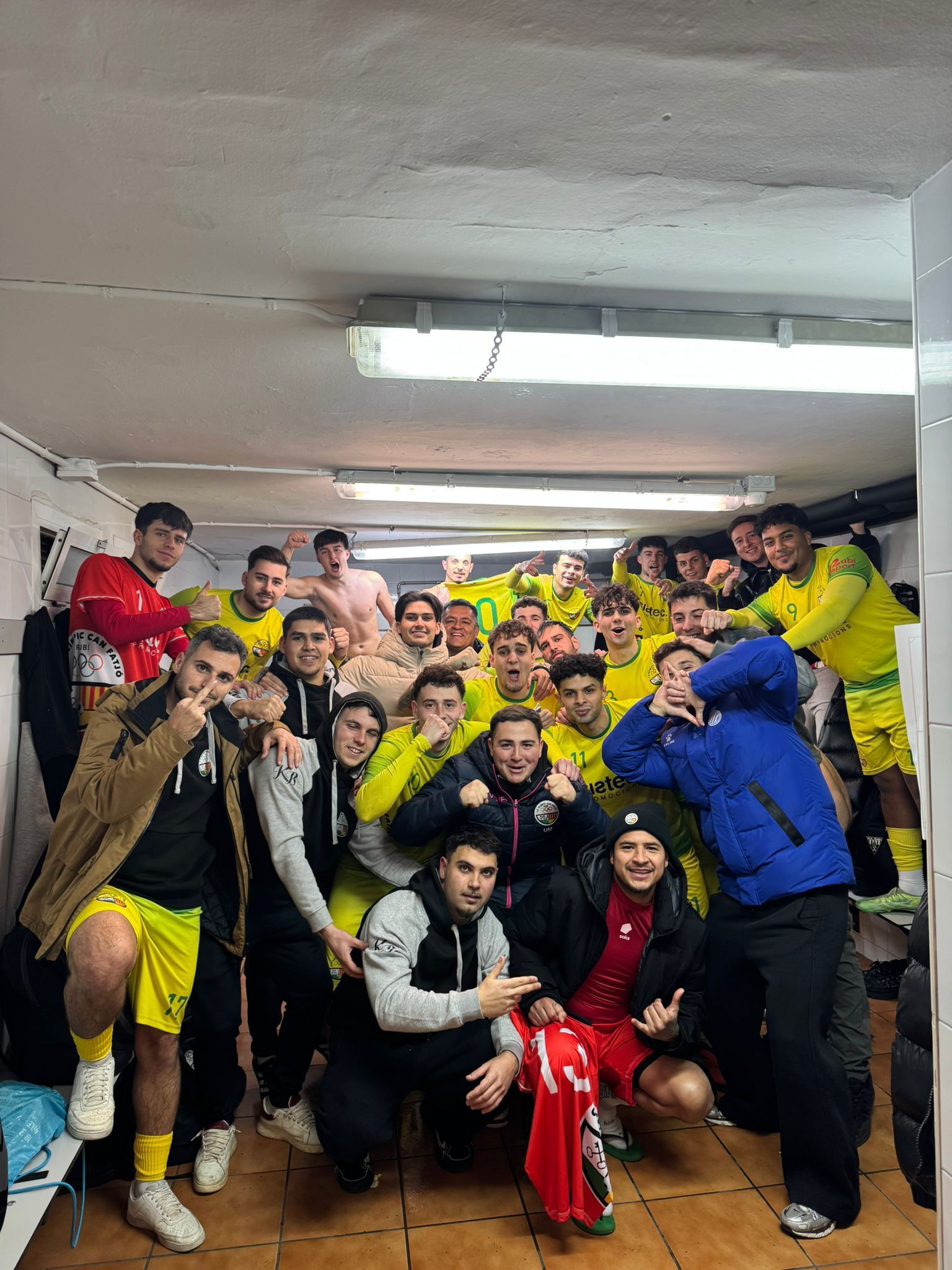 Victòria de caràcter de l’Olímpic de Can Fatjó contra la Sabadellenca. FOTO: Cedida