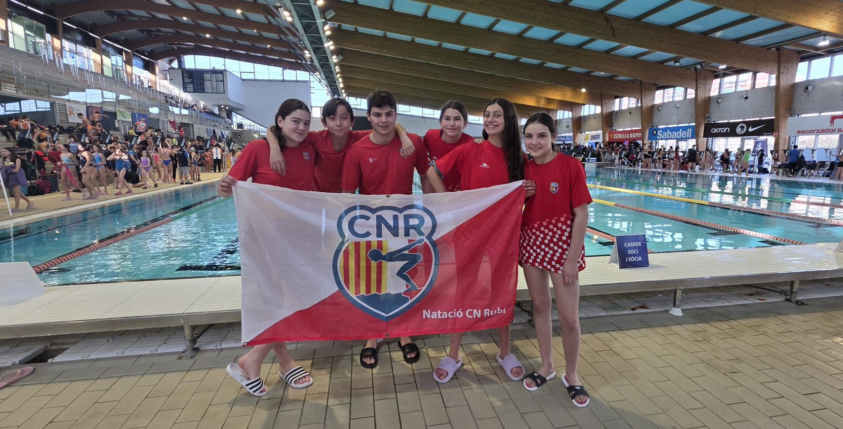 CN Rubí al Campionat de Catalunya Aleví Combinat d’Hivern. FOTO: Cedida/CN Rubí