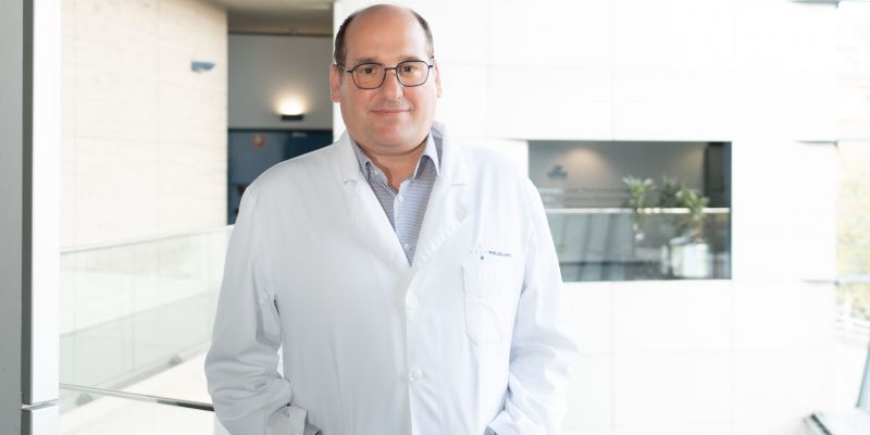 Dr. Daniel Adán, coordinador del C.I.R., especialista en medicina regenerativa i de la longevitat del CIR de Grup Policlínic, a Policlínic Sant Cugat FOTO: Cedida.