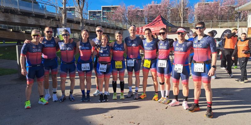 Gran representació rubinenca al IX Duatló de Viladecans 2026 FOTO: Cedida