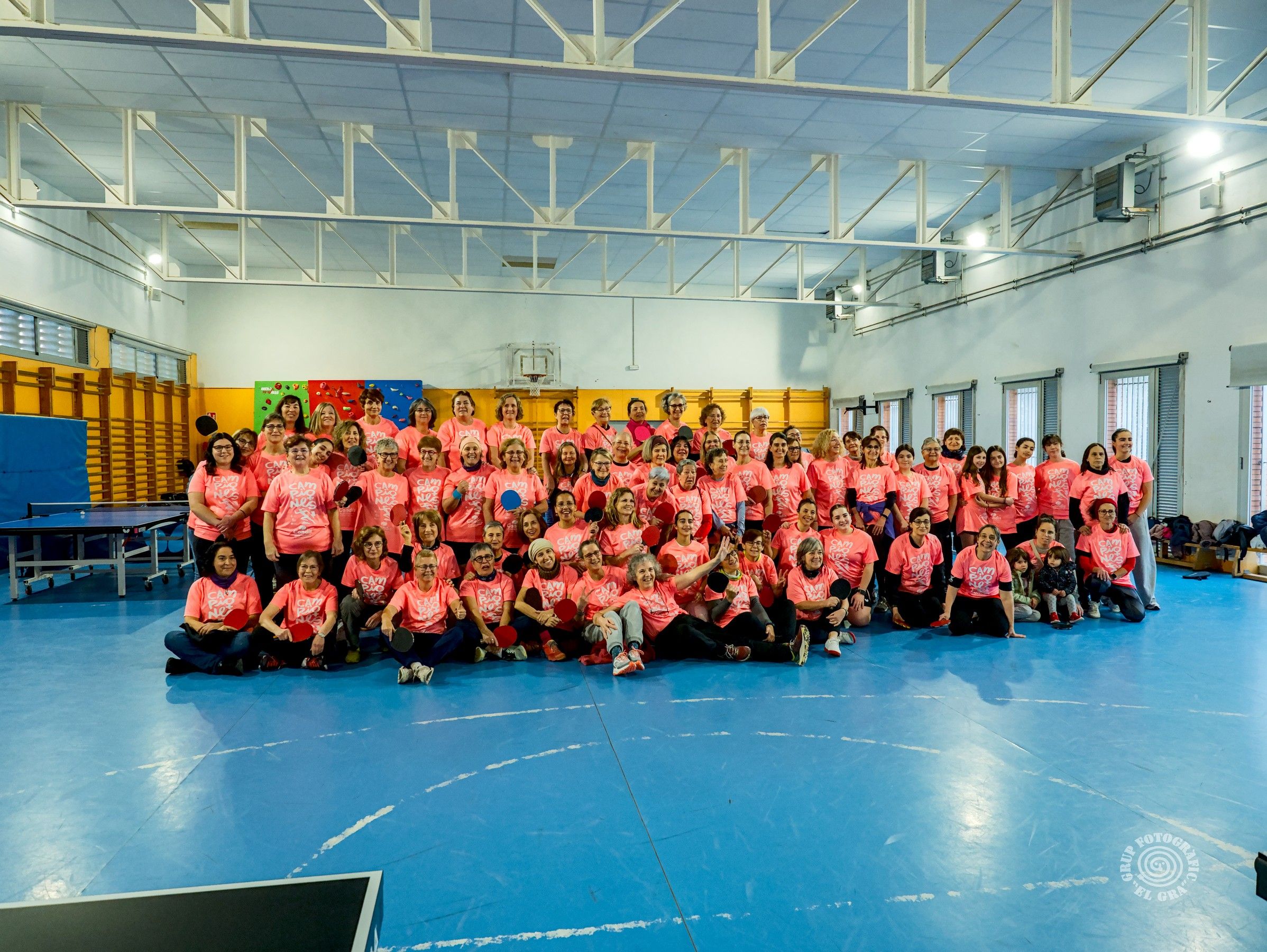 La jornada va comptar amb més de 70 jugadores FOTO: Cedida/El Gra