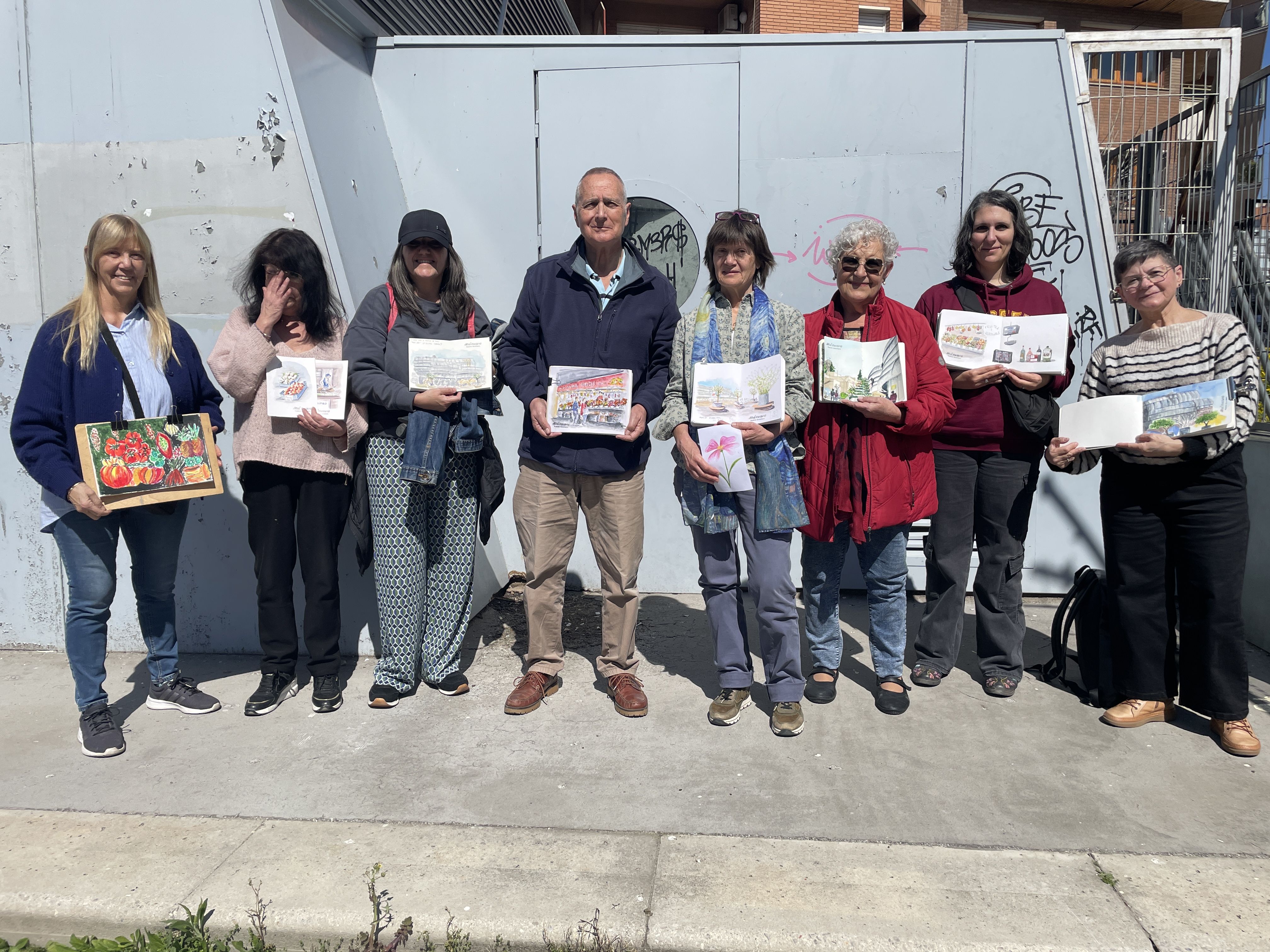 Un matí d'art al Mercat i presentació del conte del Bòjum FOTO: Marta Casas