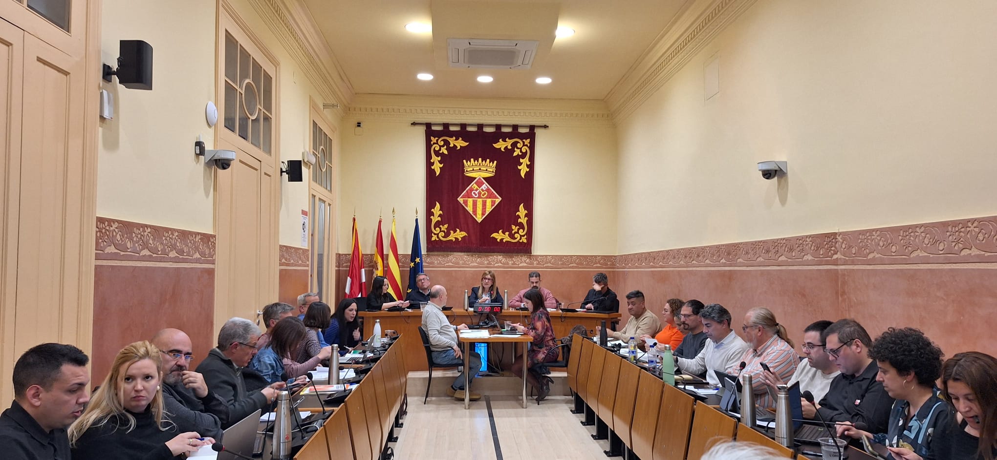 Ple municipal del mes de març a Rubí FOTO: Cedida