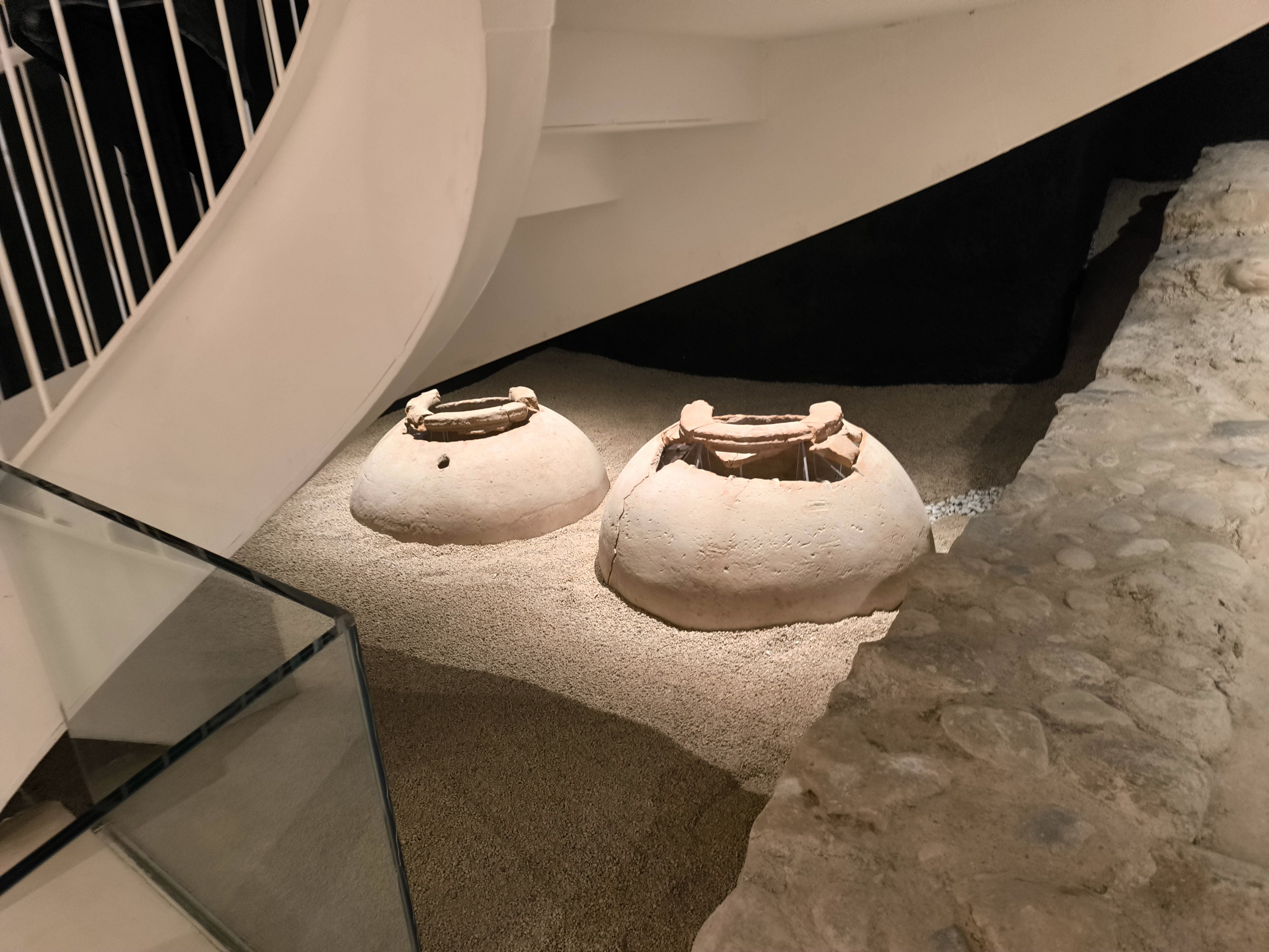 Les restes romanes del Casino FOTO: Jordi Vilalta