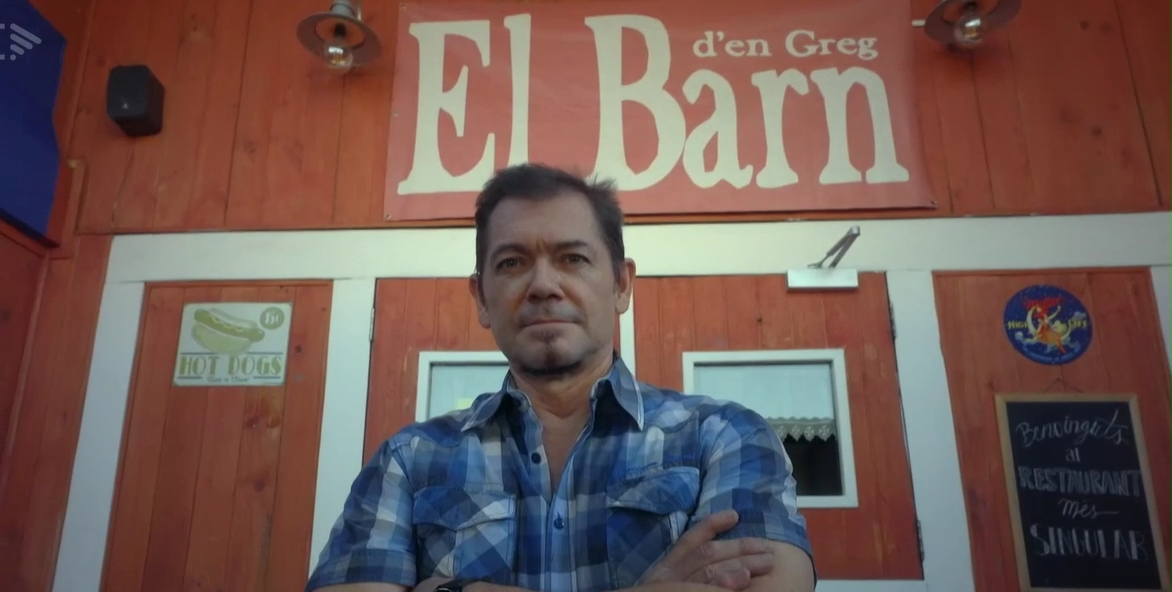 En Greg Ryan, propietari i gestor del Barn d'en Greg de Rubí FOTO: 3cat