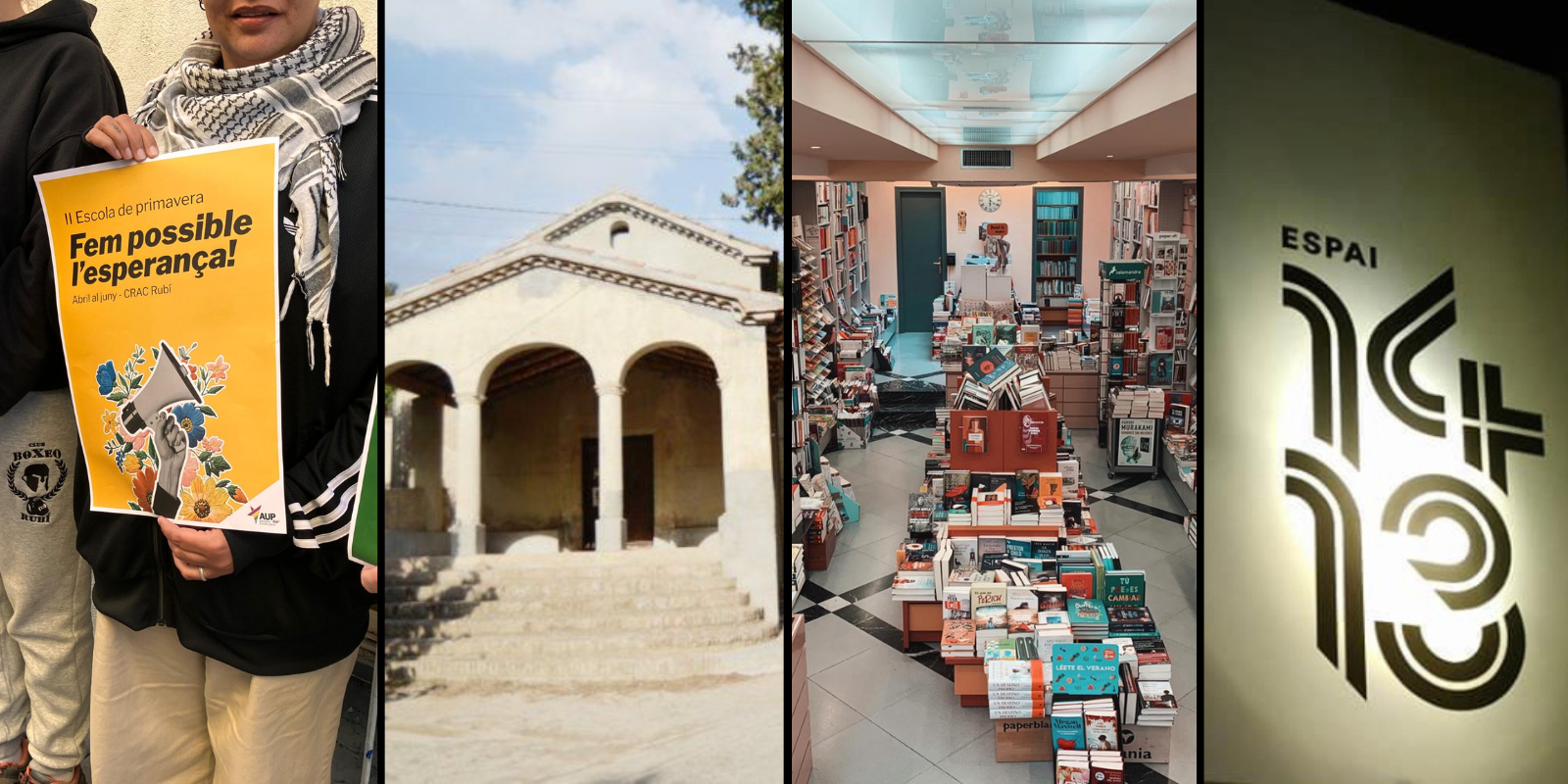 Música, literatura, formació, patrimoni... diverses propostes per al cap de setmana de l'11 i 12 d'abril a Rubí FOTO: TOT Rubí