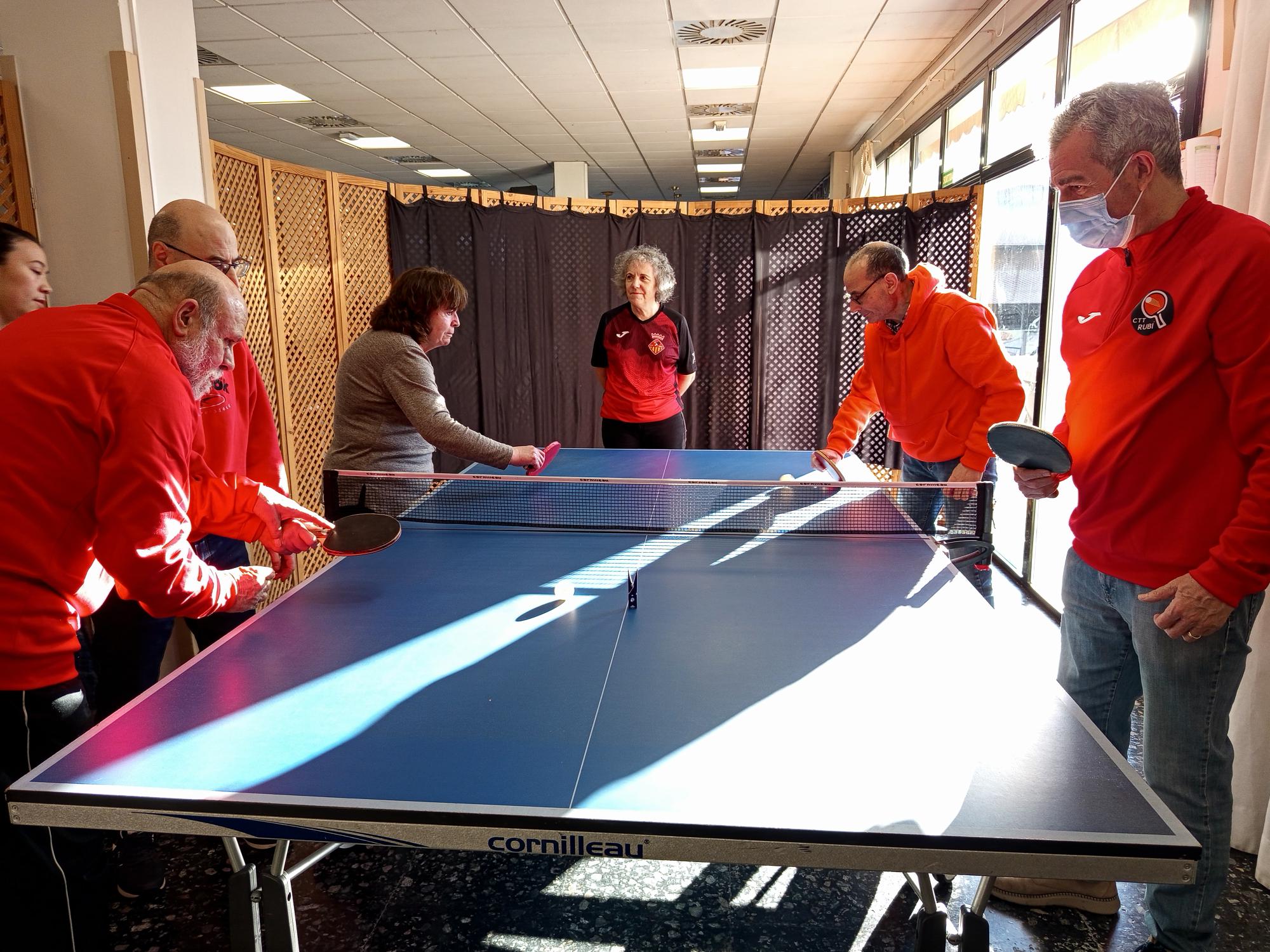 Tennis Taula inclusiu: una xarxa que suma i transforma