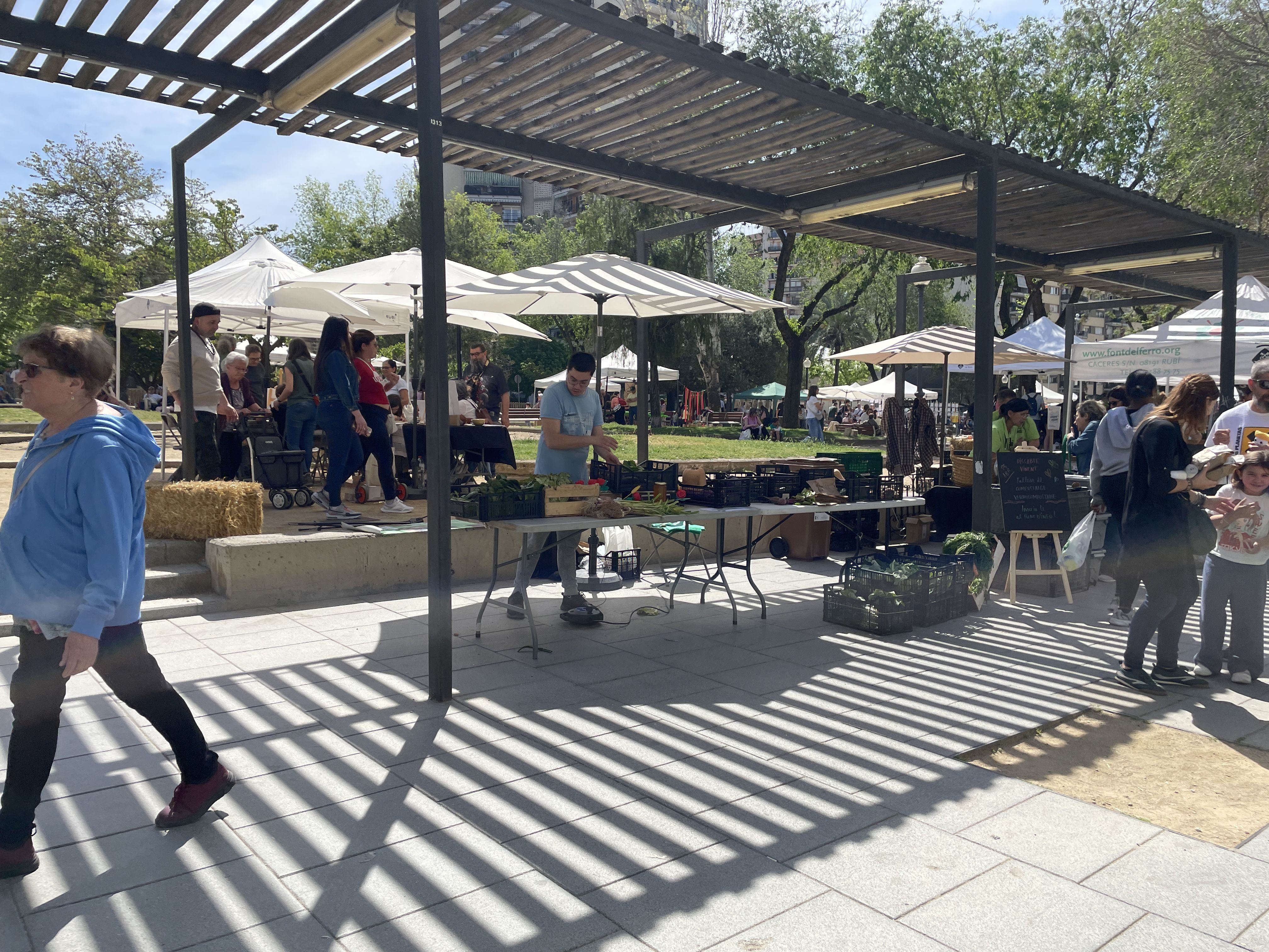 La Fira de la Terra dona el tret de sortida a la celebració del Dia de la Terra FOTO: Marta Casas