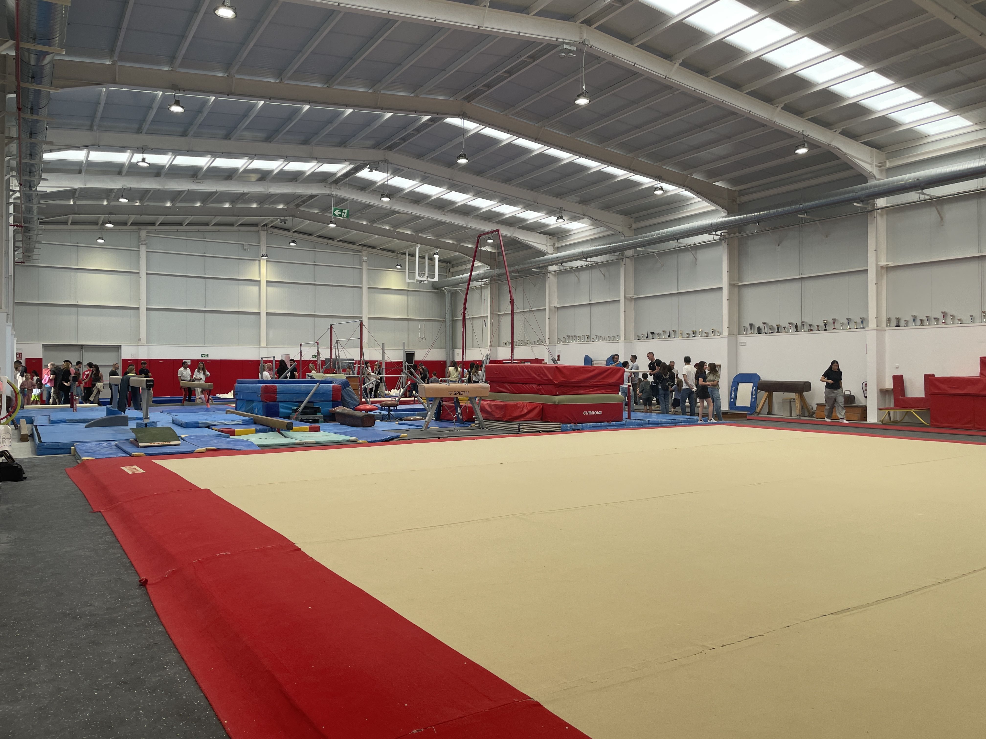 El nou equipament de gimnàstica esportiva de Rubí FOTO: Marta Casas