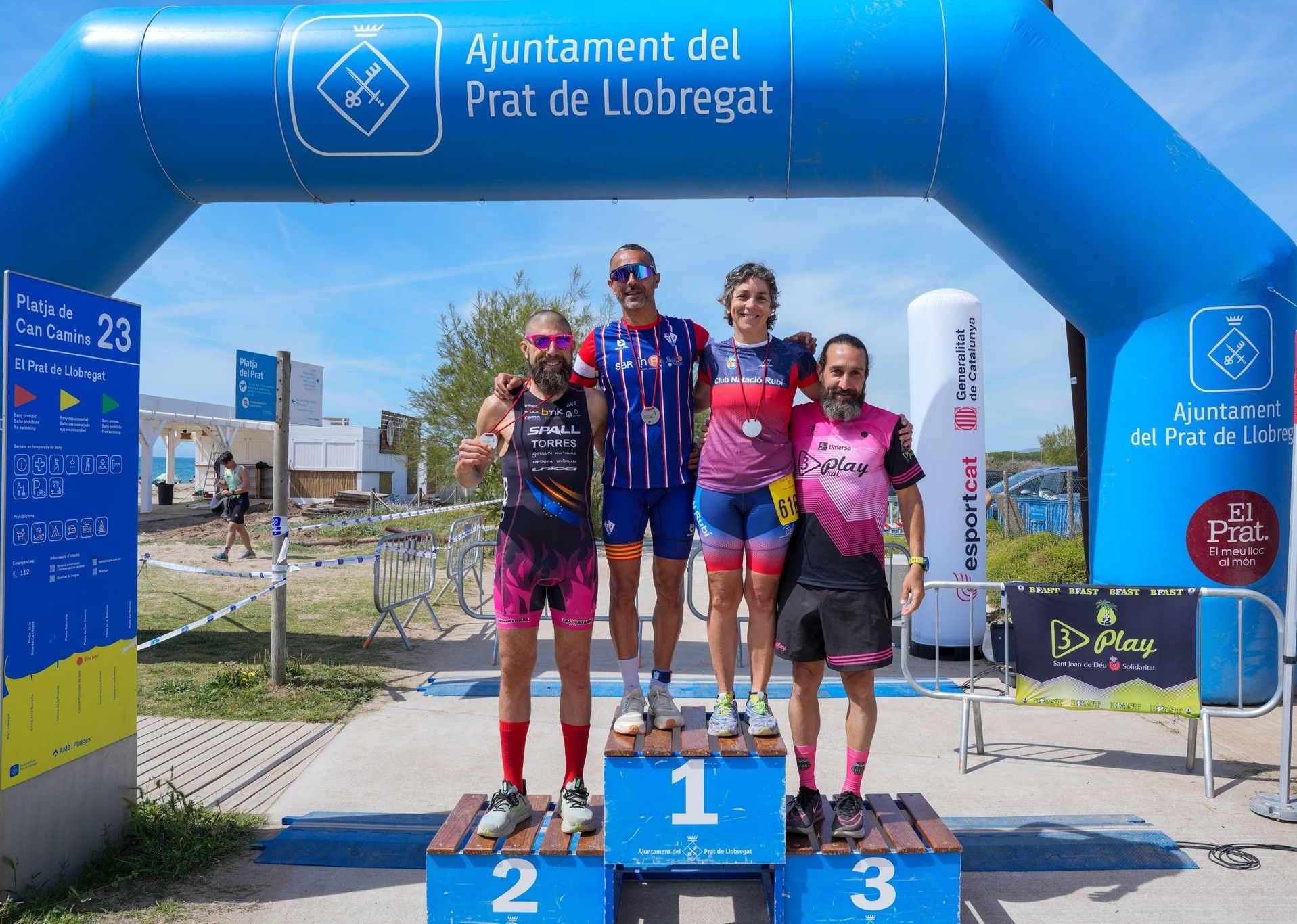 Cristina Aguilera, Campiona de Catalunya de 50-54 anys al Prat FOTO: Cedida