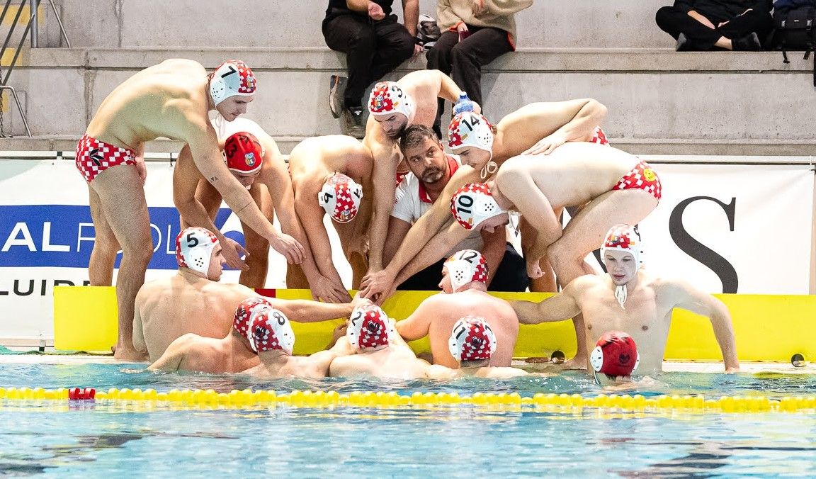 El primer equip masculí del CN Rubí aconsegueix una important victòria davant del CE Mediterrani FOTO: Cedida
