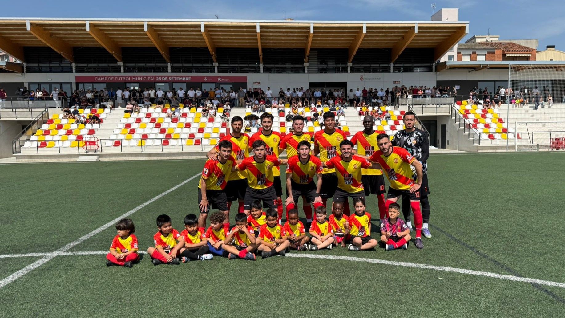 El primer equip del Veinti suma un punt molt important FOTO: Cedida