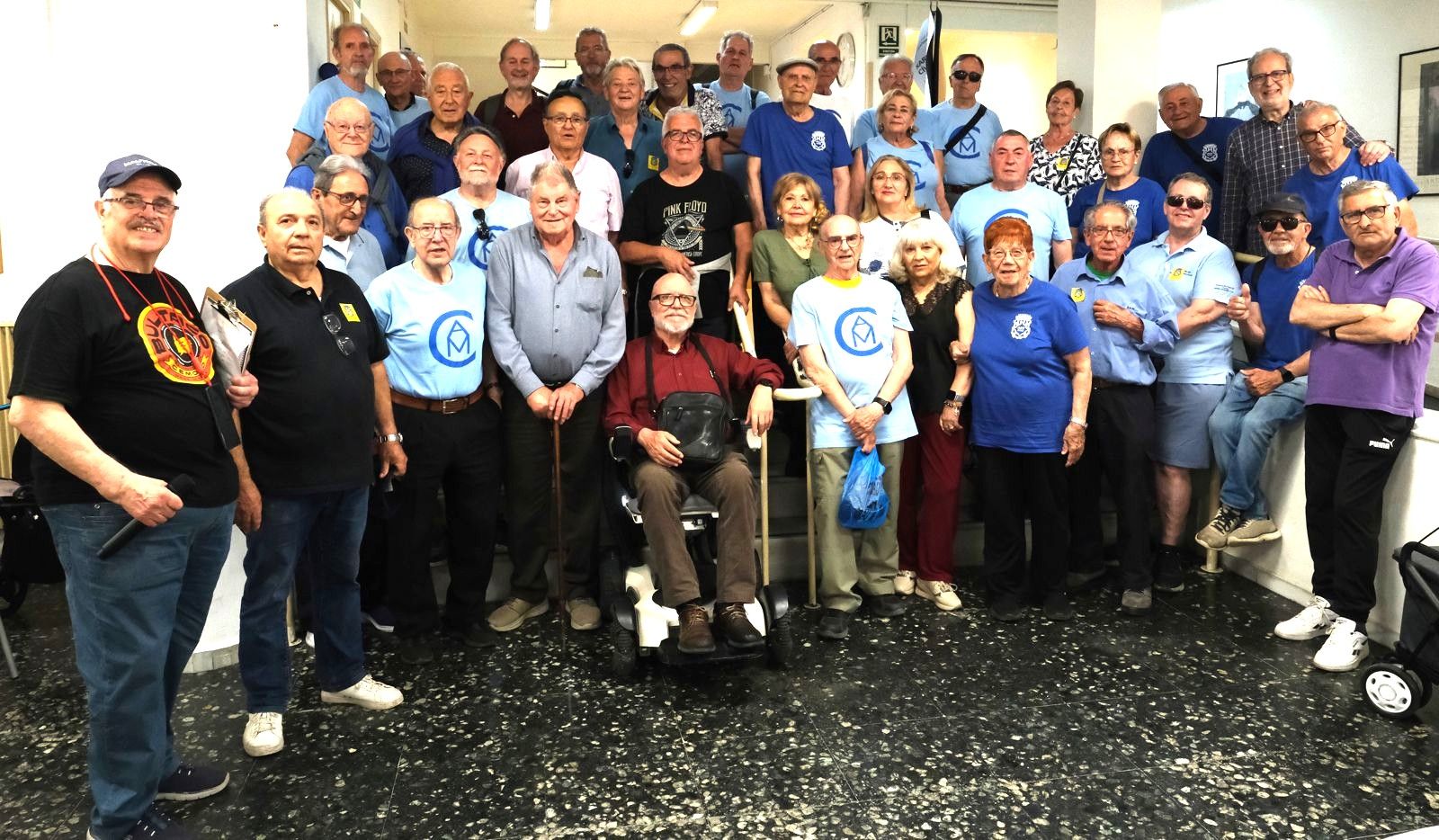 Els Casals Cívics de Rubí i Anna Murià de Terrassa estrenyen llaços FOTO: Cedida