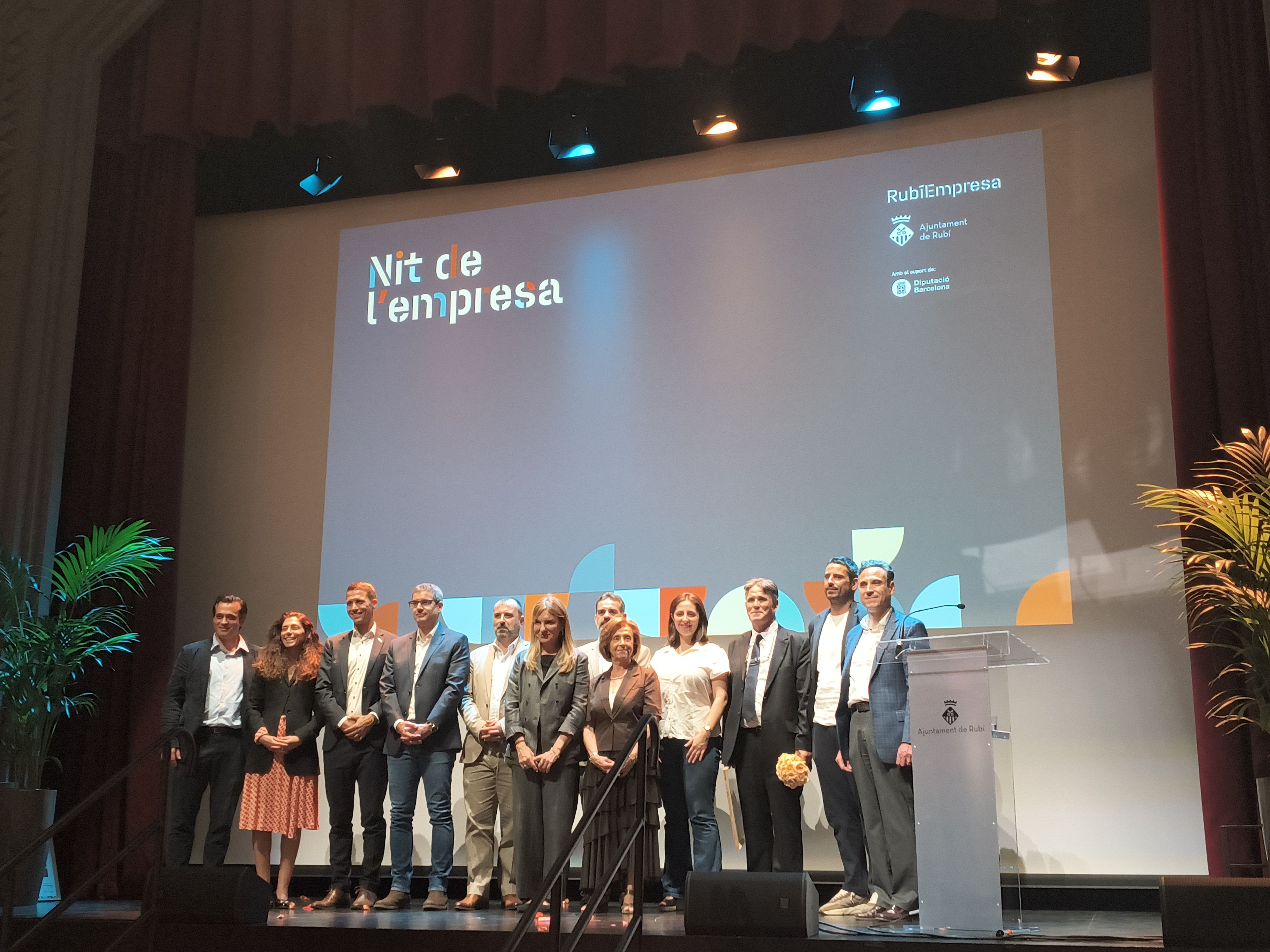 Totes les empreses reconegudes a la Nit de l'Empresa FOTO: Lara López