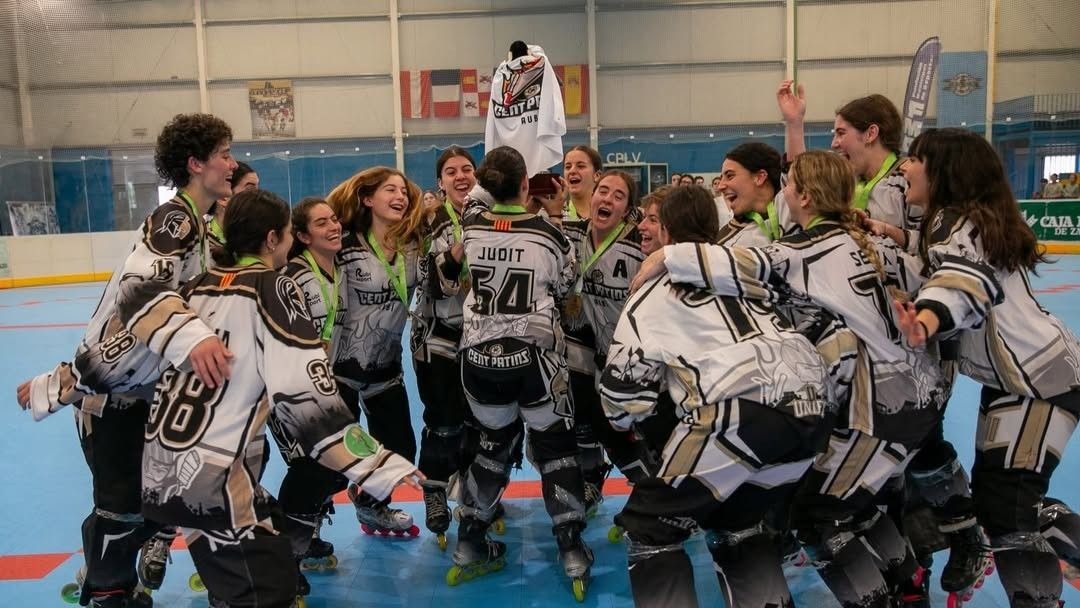 El Cent Patins femení es proclama campió d'Europa FOTO: IG/@centpatins