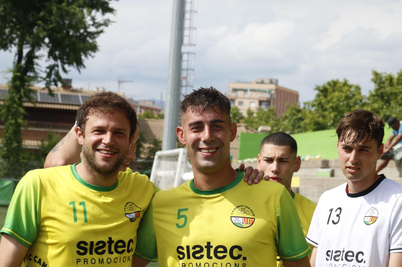 Mauri i Peña, jugadors que han deixat petjada a l'Olimpic FOTO: Cedida
