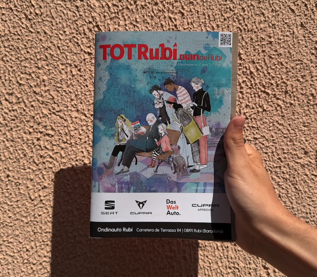Portada de laprimera edicio del TOT Rubí Diari FOTO: Cedida 