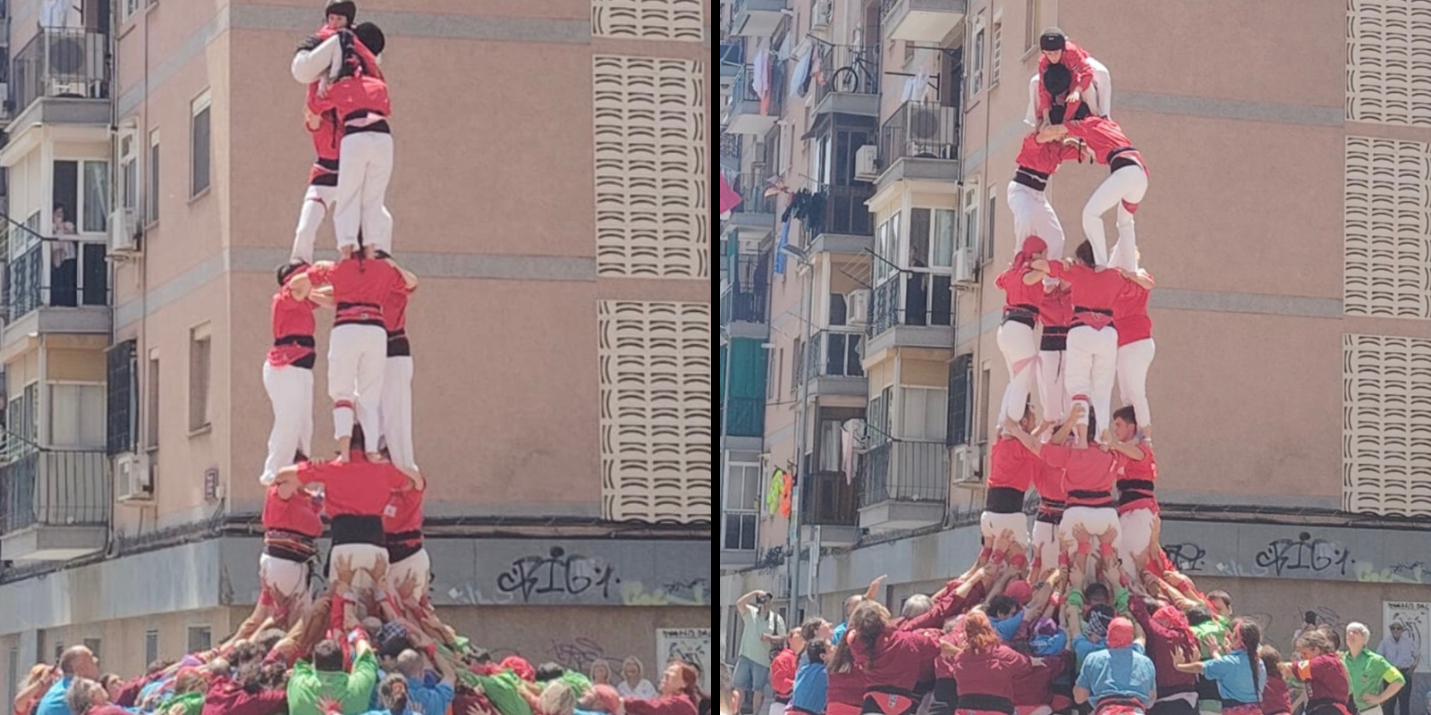 Els Escarlats de Rubí descarreguen el 3 de 6 i el 4 de 6 a Sant Adrià FOTO: Cedida/Escarlats