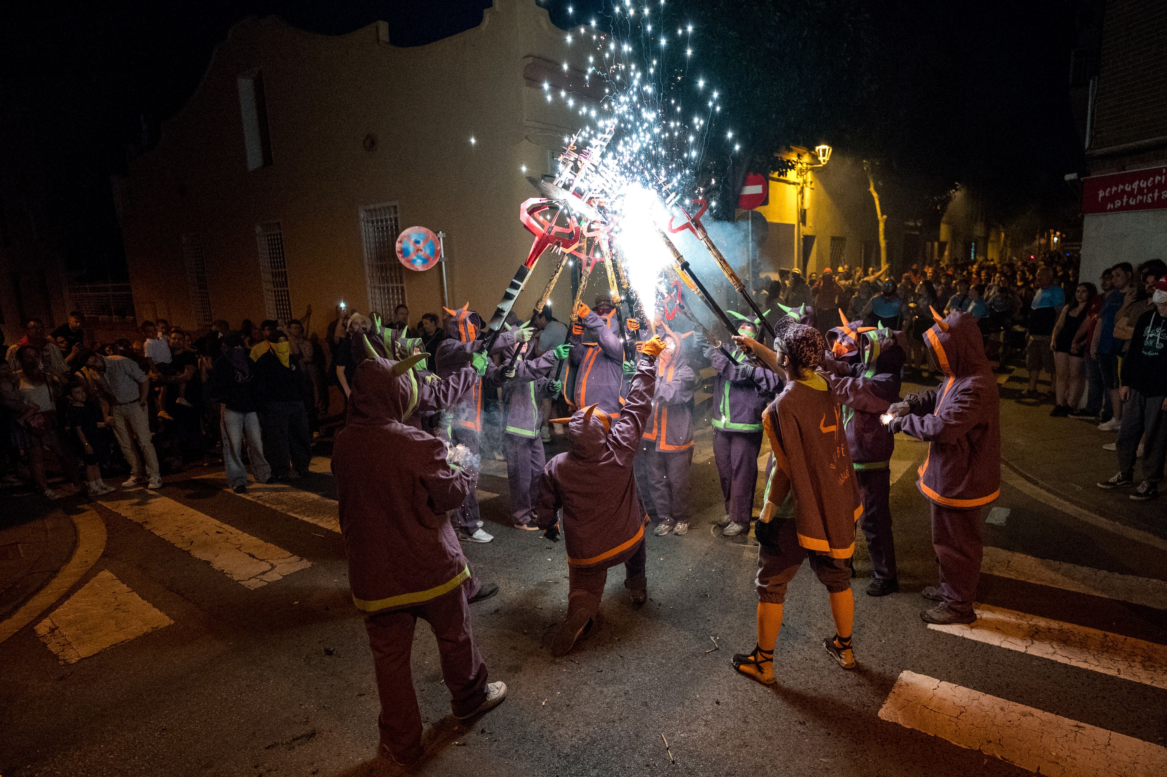 FOTOS | Correfoc de la Festa Major de Rubí 2026