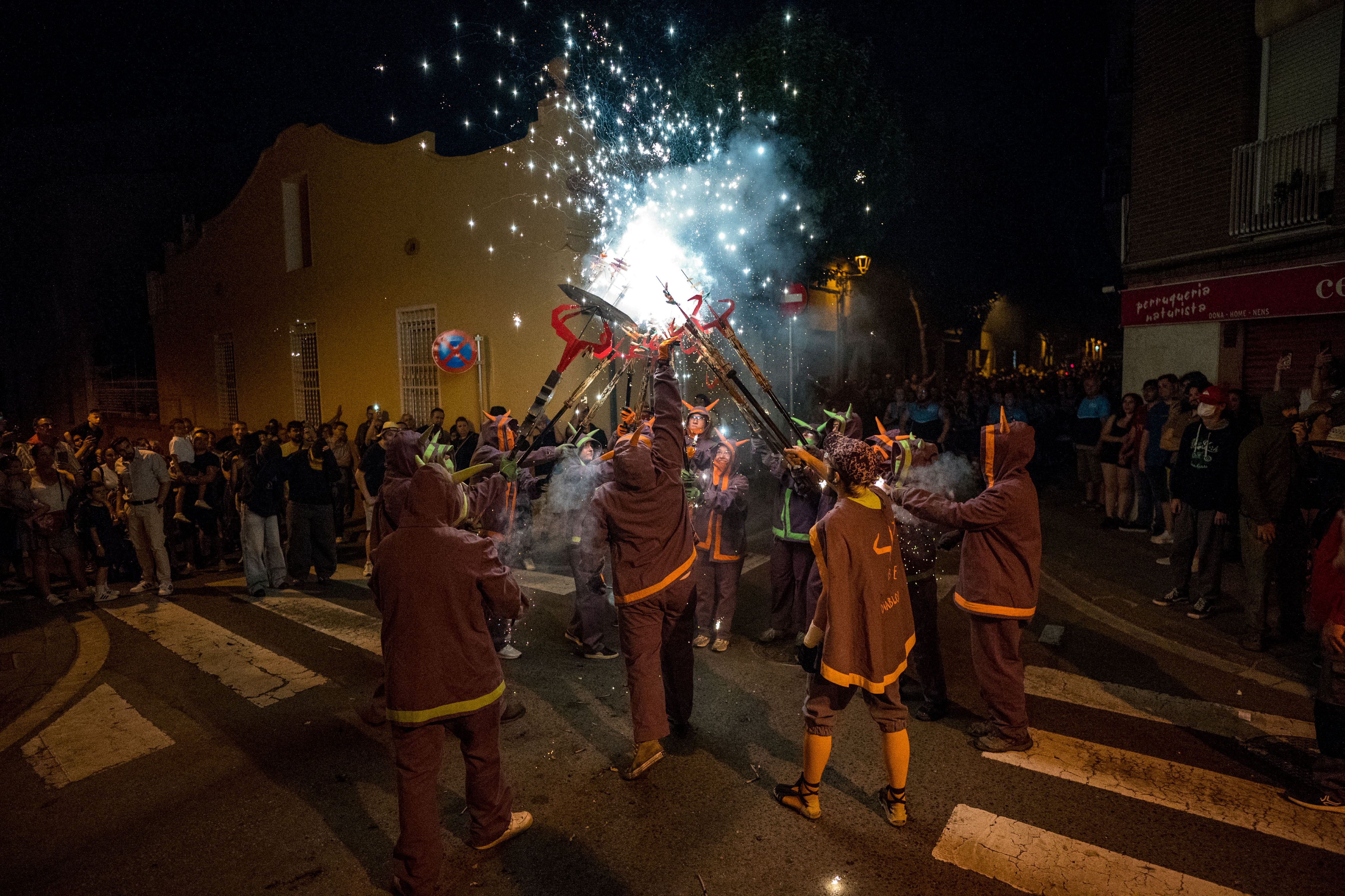 FOTOS | Correfoc de la Festa Major de Rubí 2026